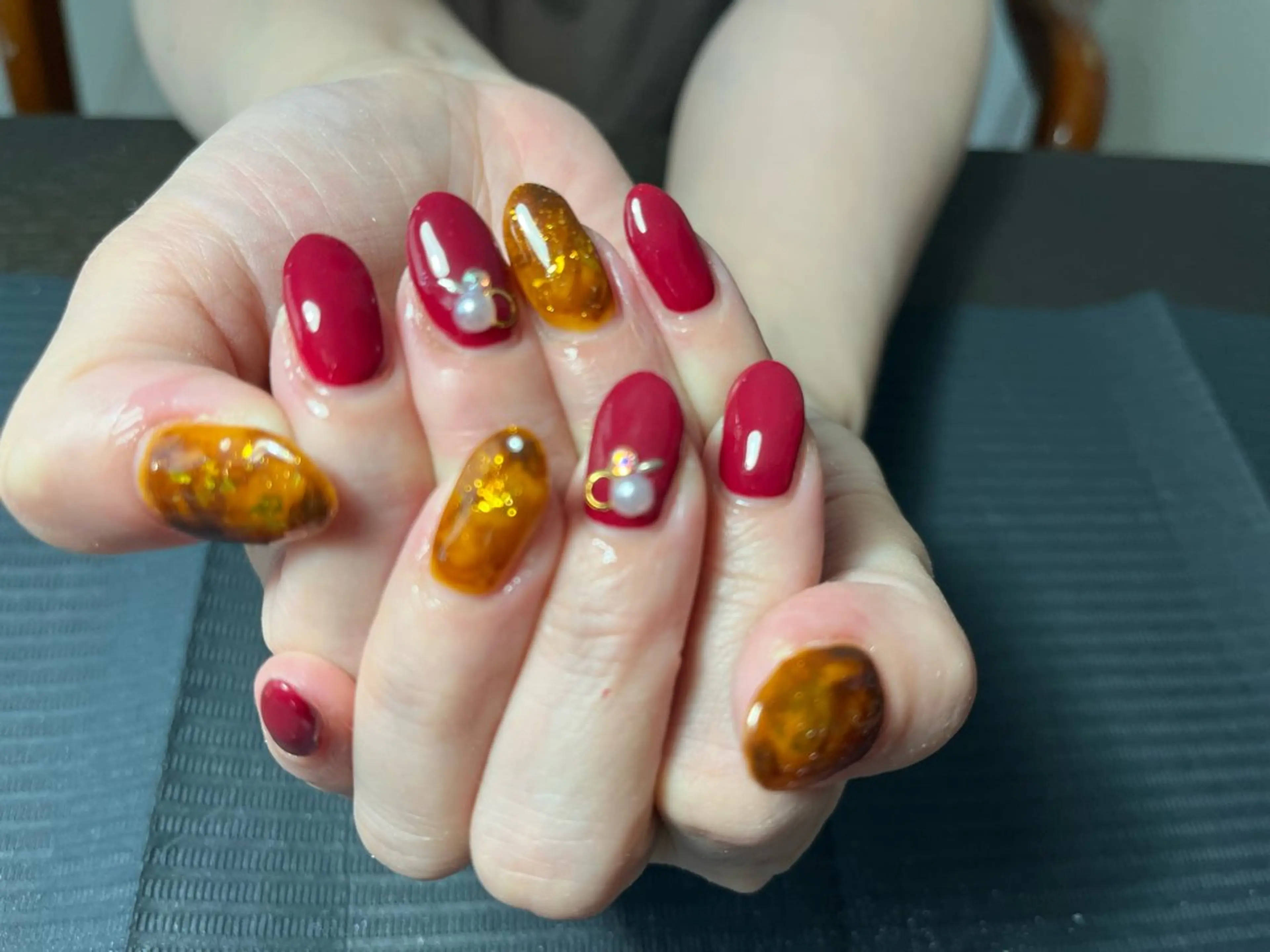 ネイル ハンドネイル 高山 歩美のネイルデザイン