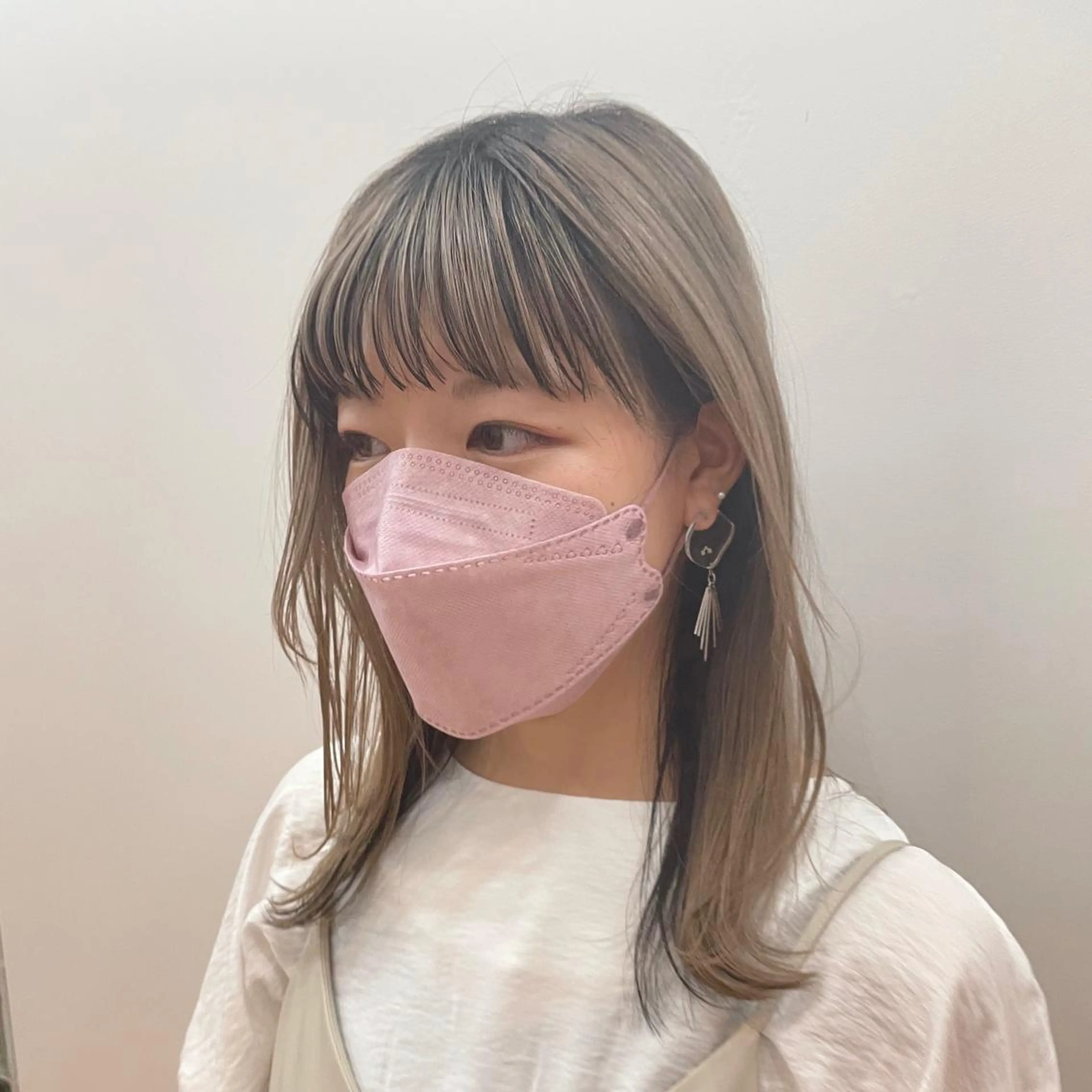 セミロング カラー 片山美穂 心斎橋・北堀江のヘアスタイル