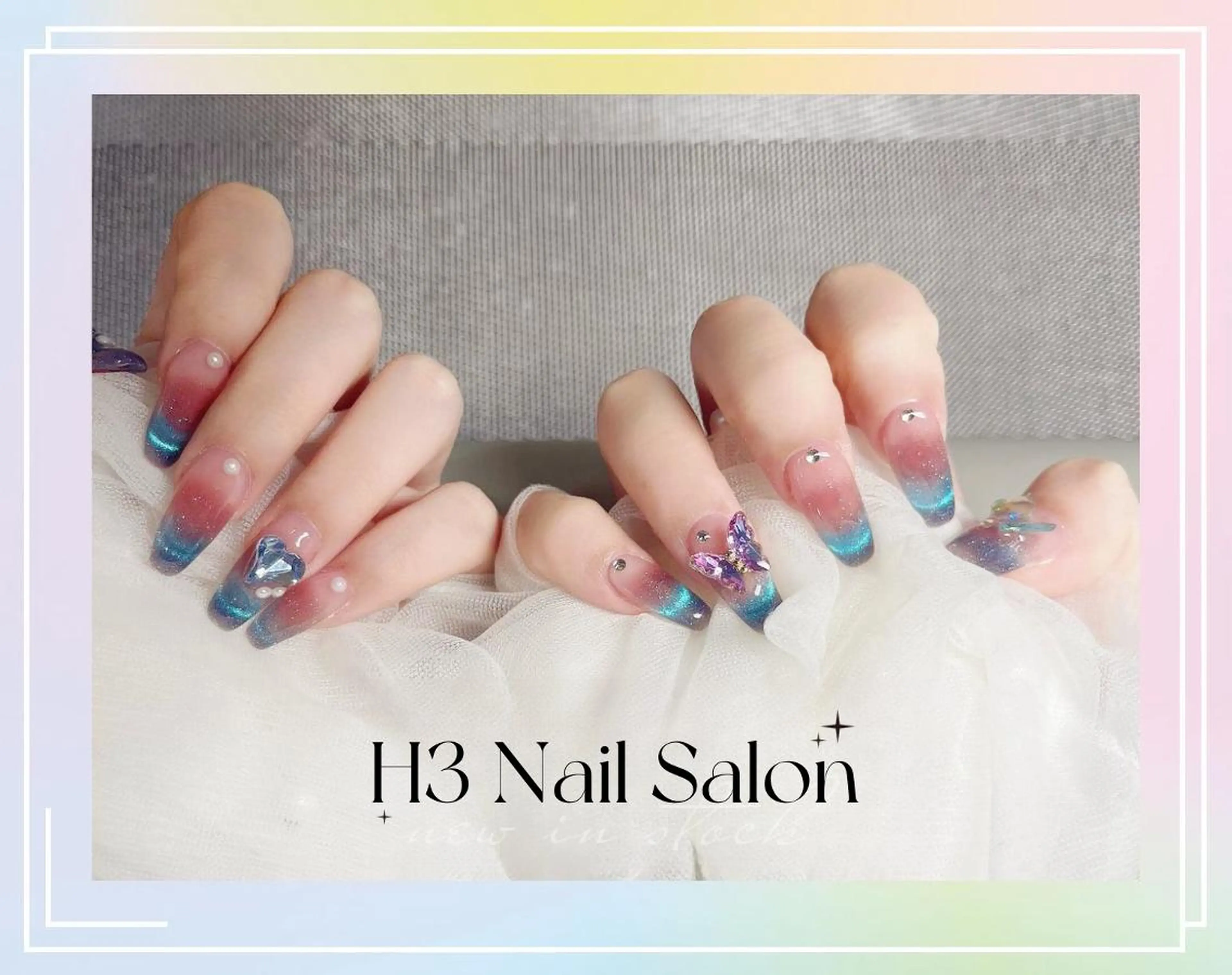 ★【期間限定キャンペン】120分長出し✕自慢のチークマググラデ+蝶々1コ無料付き！の写真