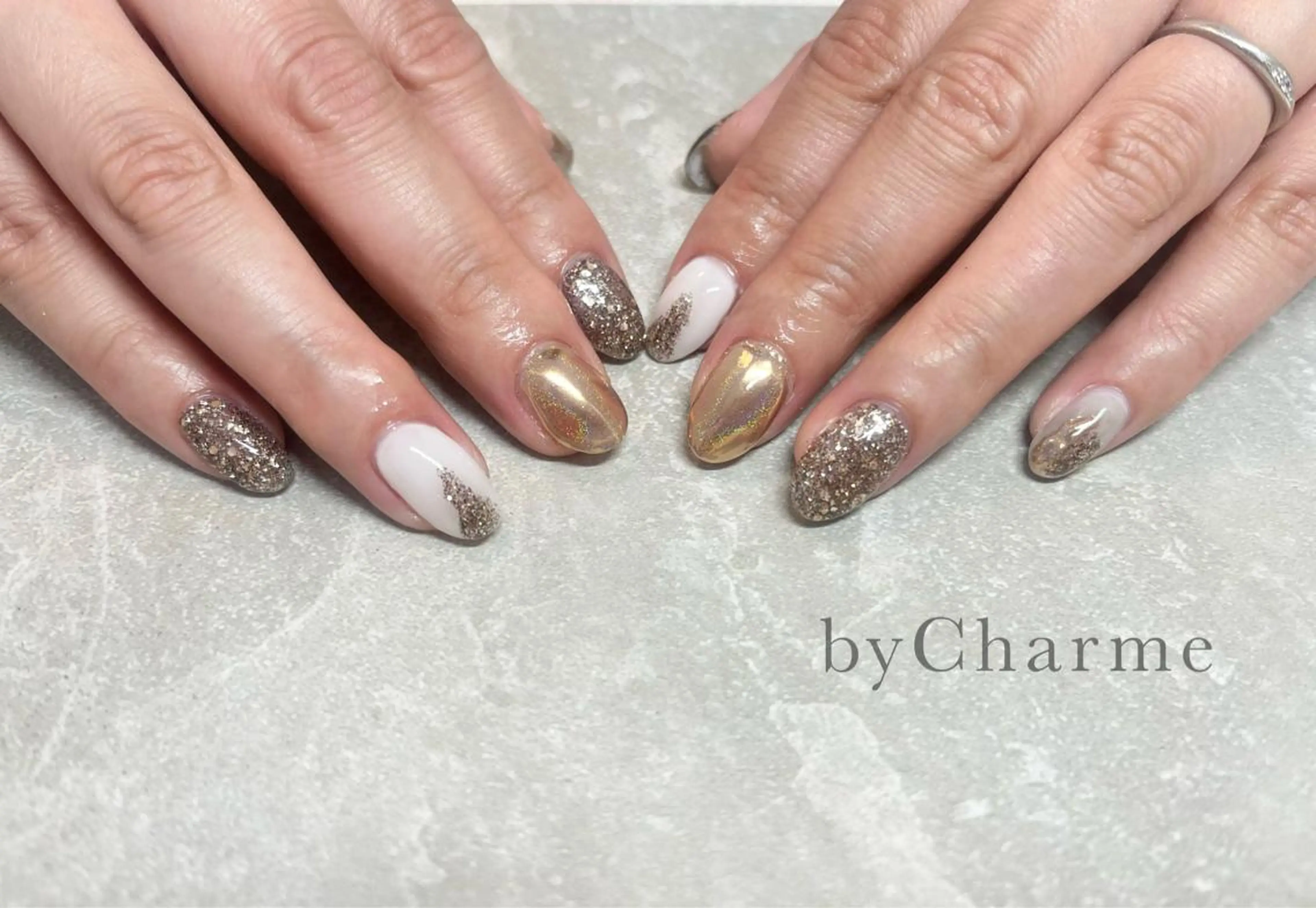 ネイル ニュアンスネイル Ray. Maayaのネイルデザイン