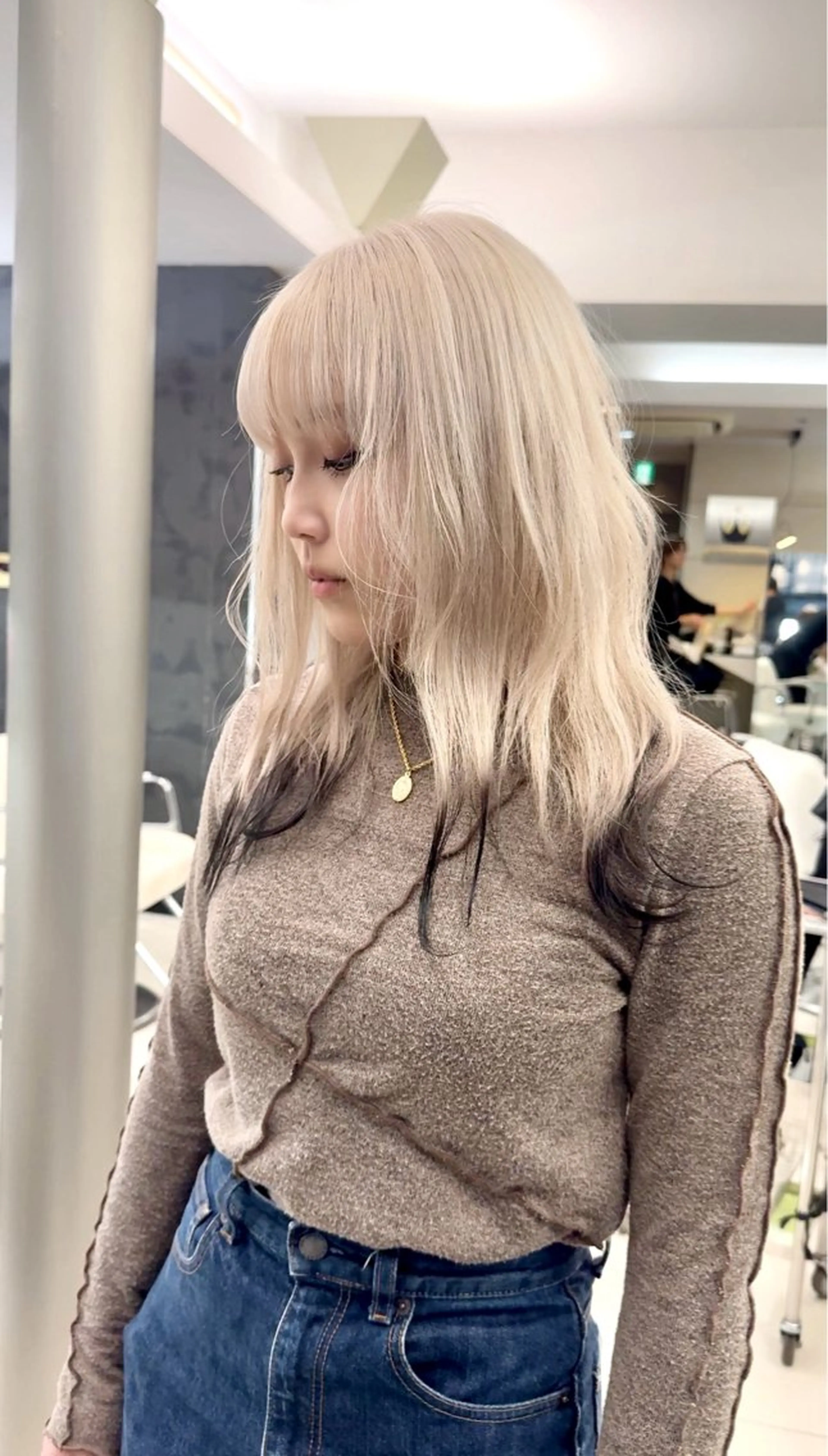 カラー ヘアカラー 【美髪ストレート】✨ 小川さくらのヘアスタイル