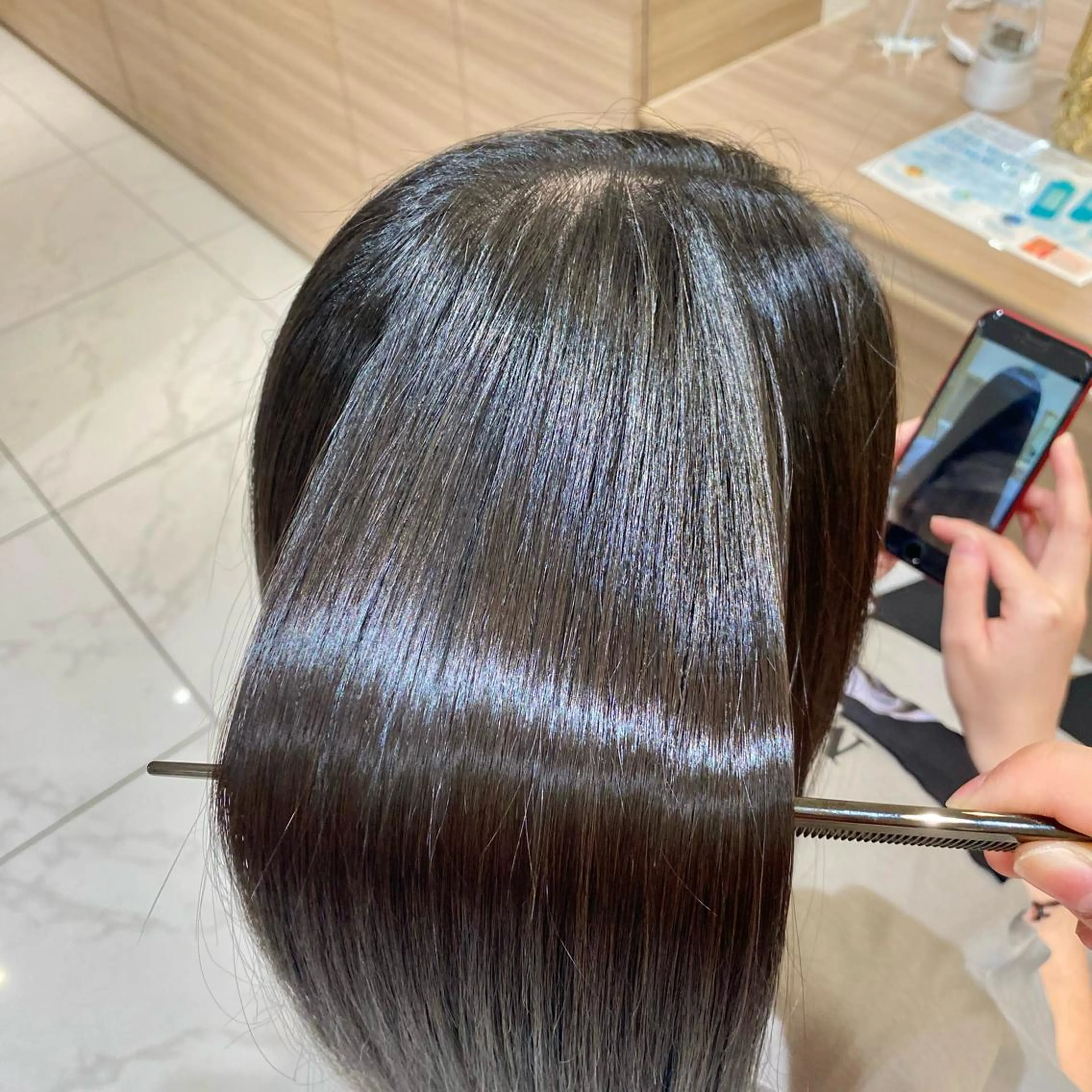 ロング トリートメント ✨美髪／縮毛矯正 講師 ／塚田健✨のヘアスタイル