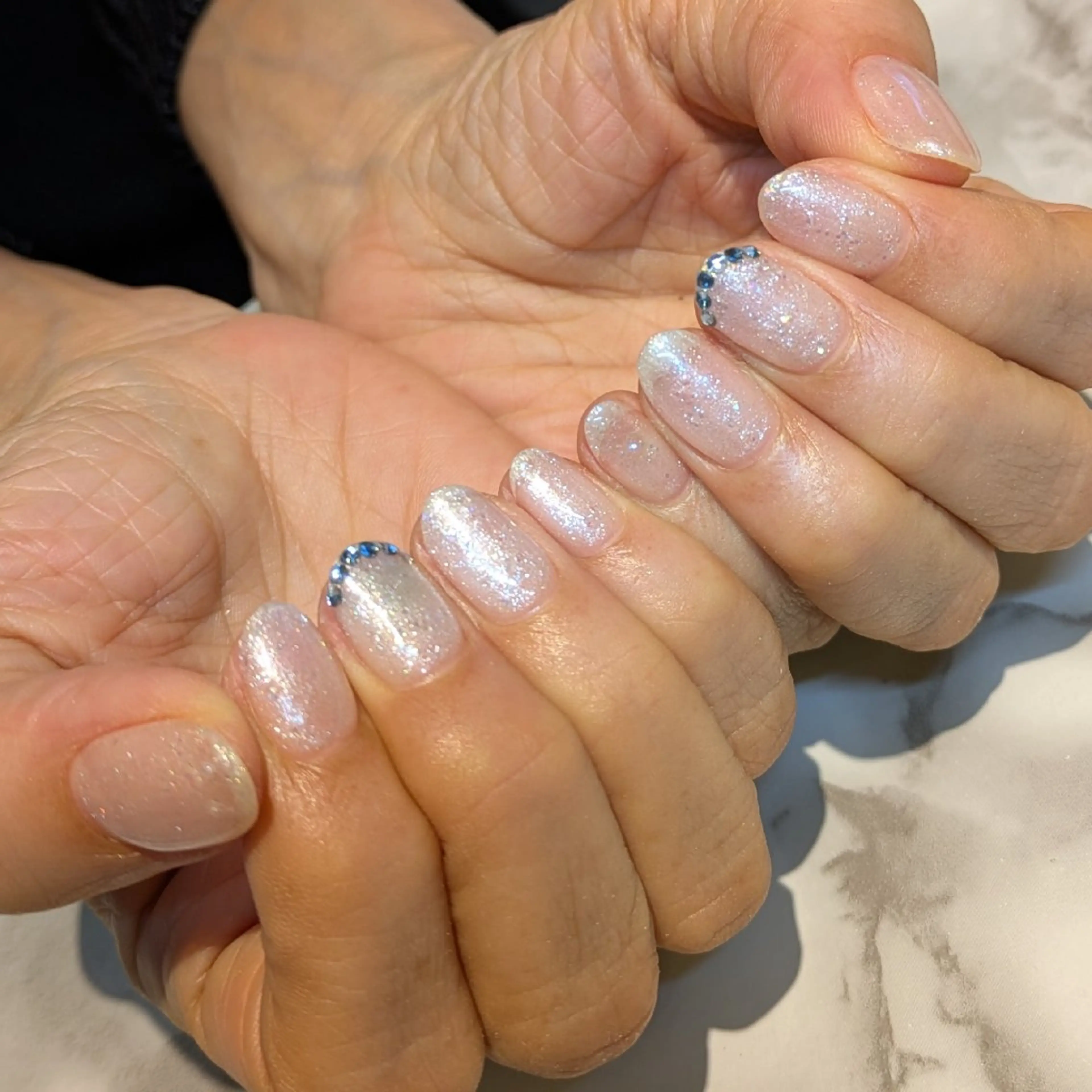 ネイル シンプルネイル ジェヌインネイル 河内のネイルデザイン