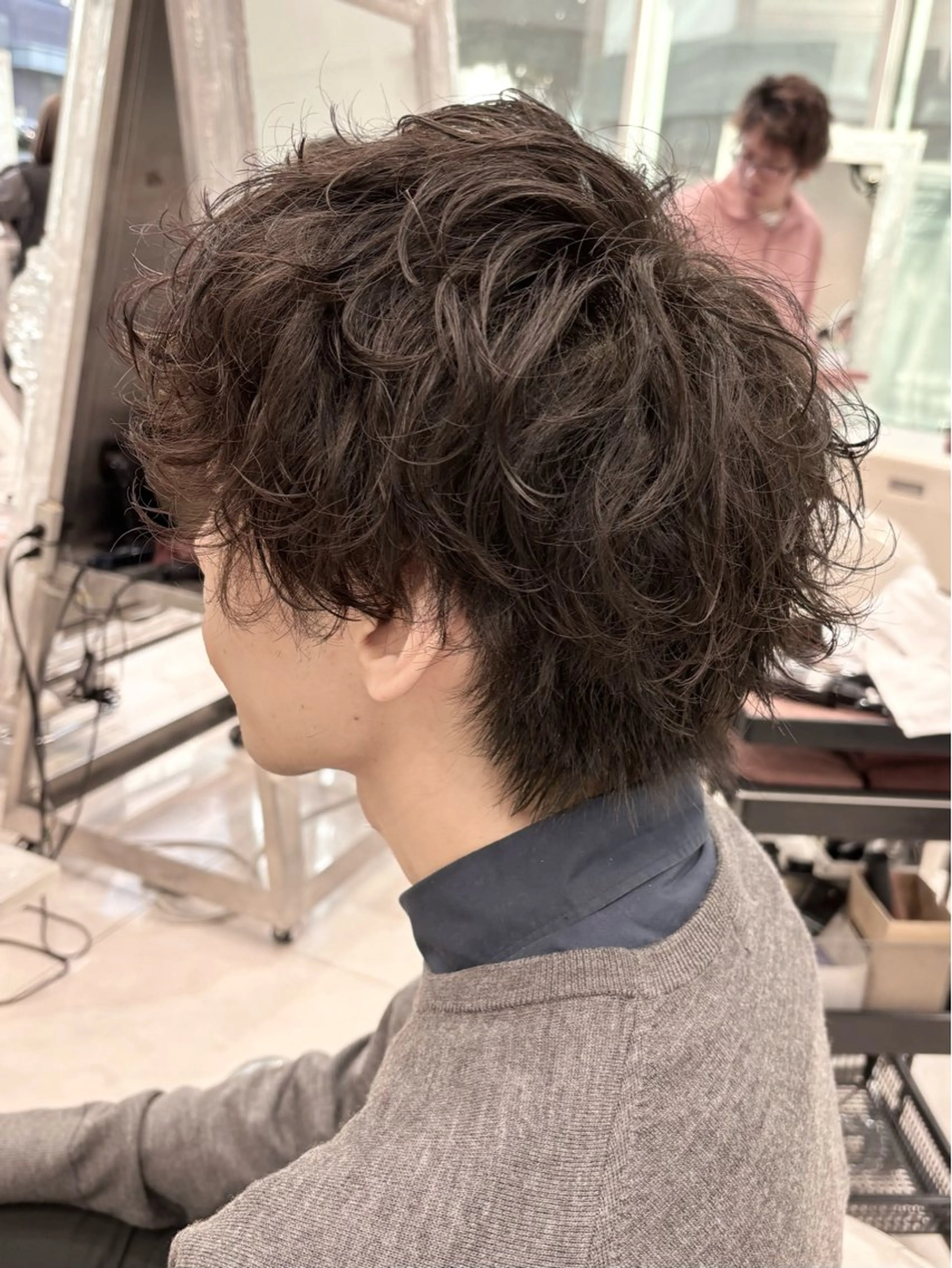 パーマ メンズ メンズパーマ カット パーマ 🐧デザインパーマ 🐧小沢有佑のヘアスタイル