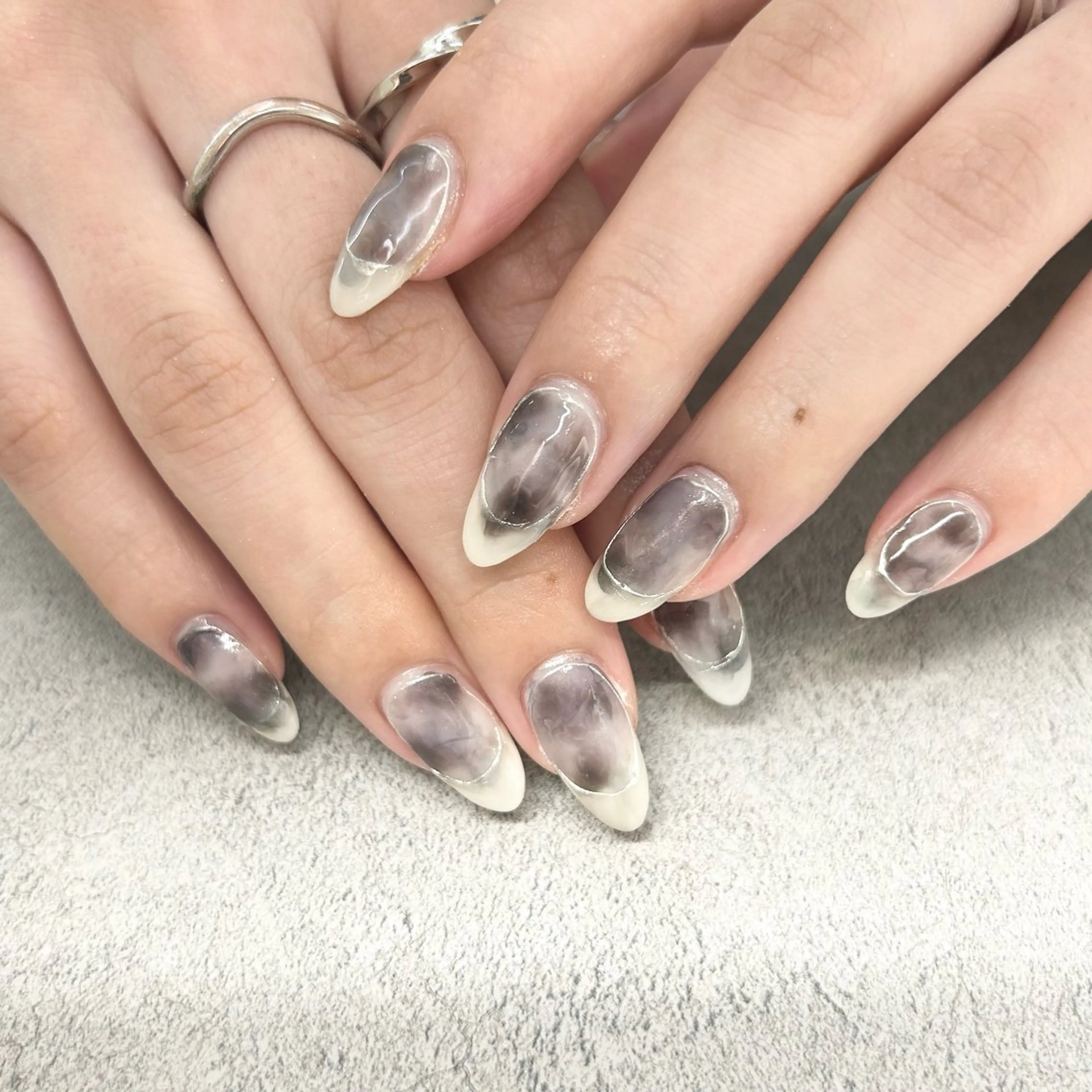 ネイル ハンドネイル ハンドケア she nail studio所属・パラジェル/スカルプ salonOerbaのネイルデザイン