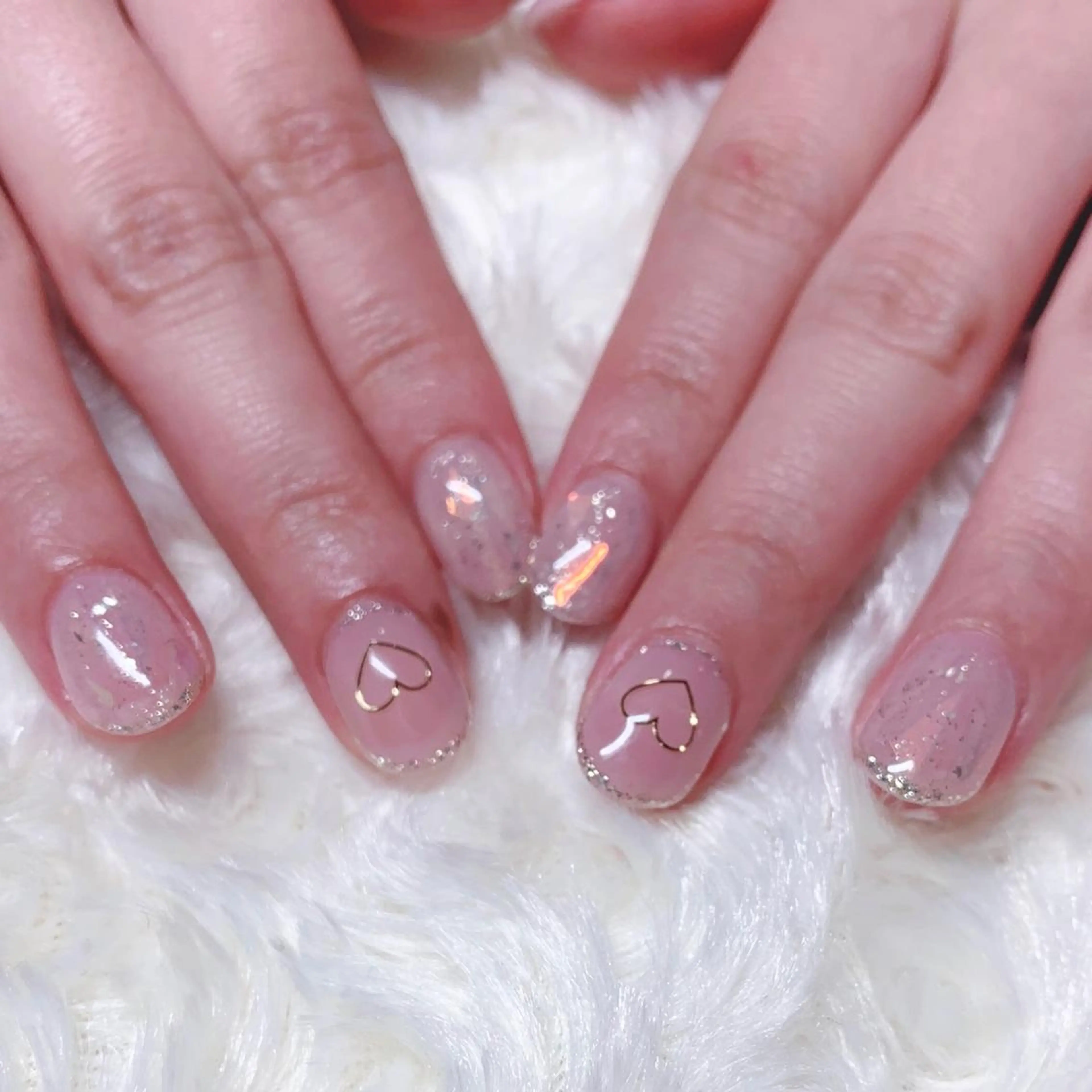 カラー ネイル ハンドネイル Cozy_ ilumのネイルデザイン