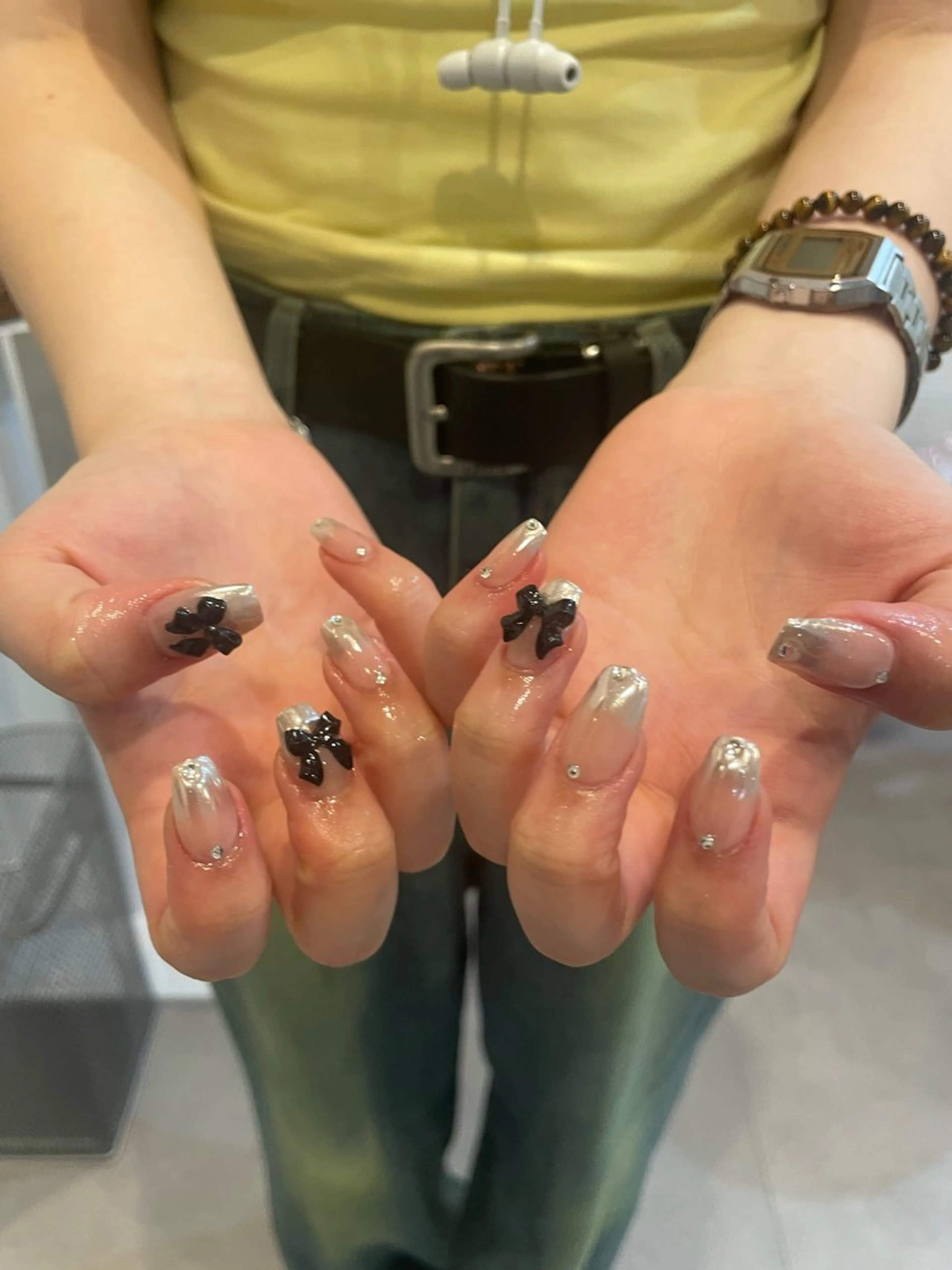 ネイル 束感まつ毛/ネイル/ LED♥KIRARAのマツエク・マツパデザイン