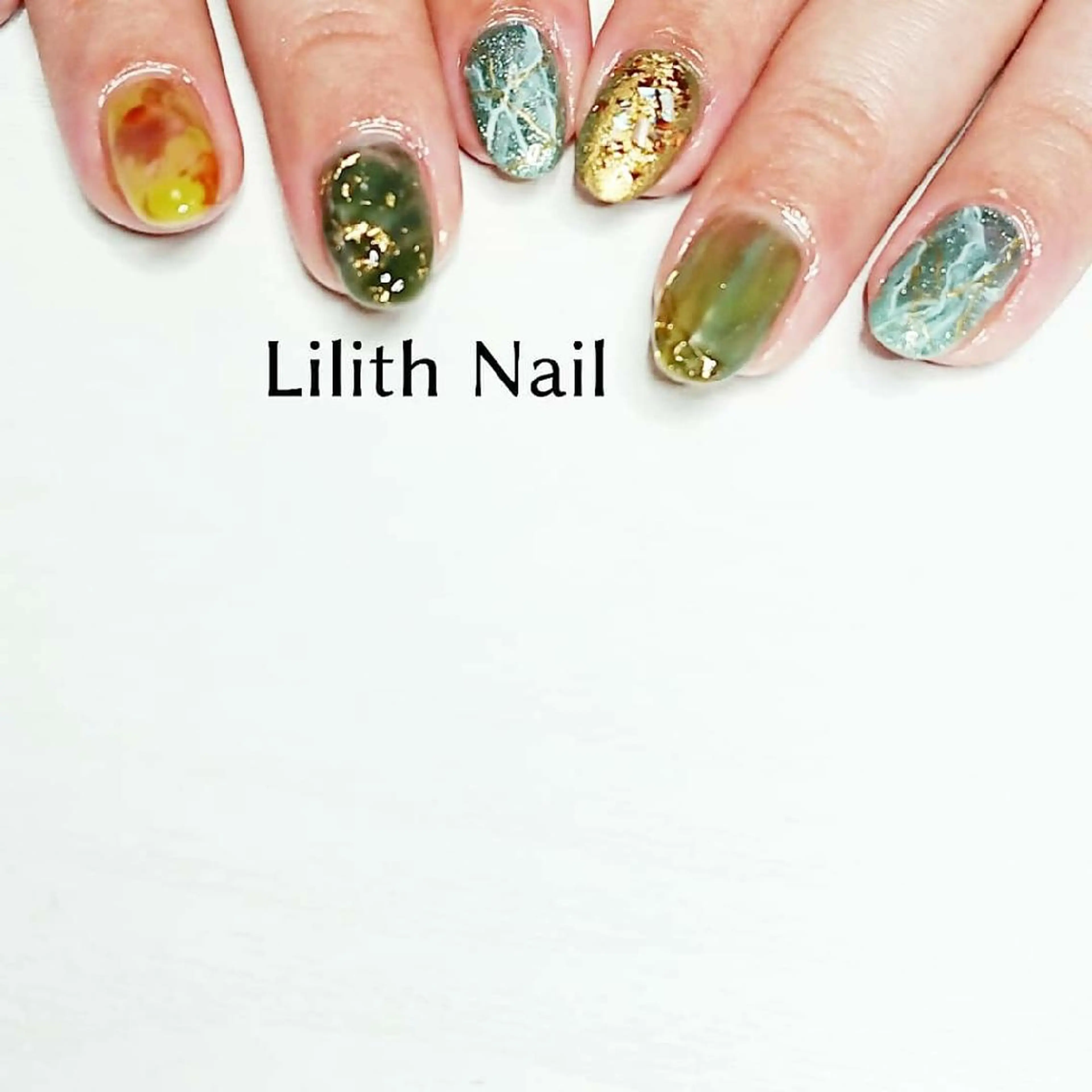 ネイル ニュアンスネイル ハンドネイル Lilith Nailのネイルデザイン