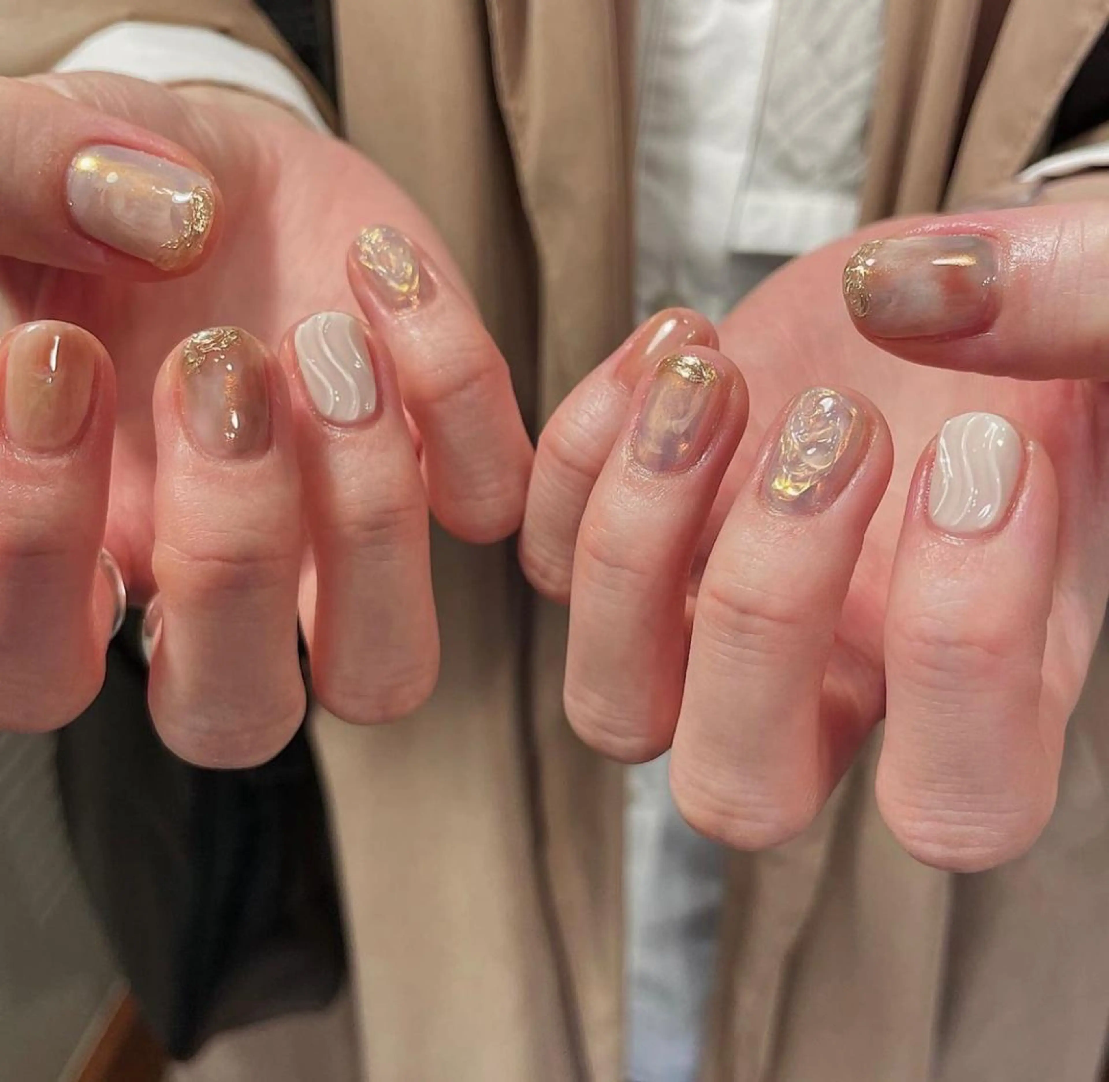 ネイル Yarm As Etel 。のネイルデザイン