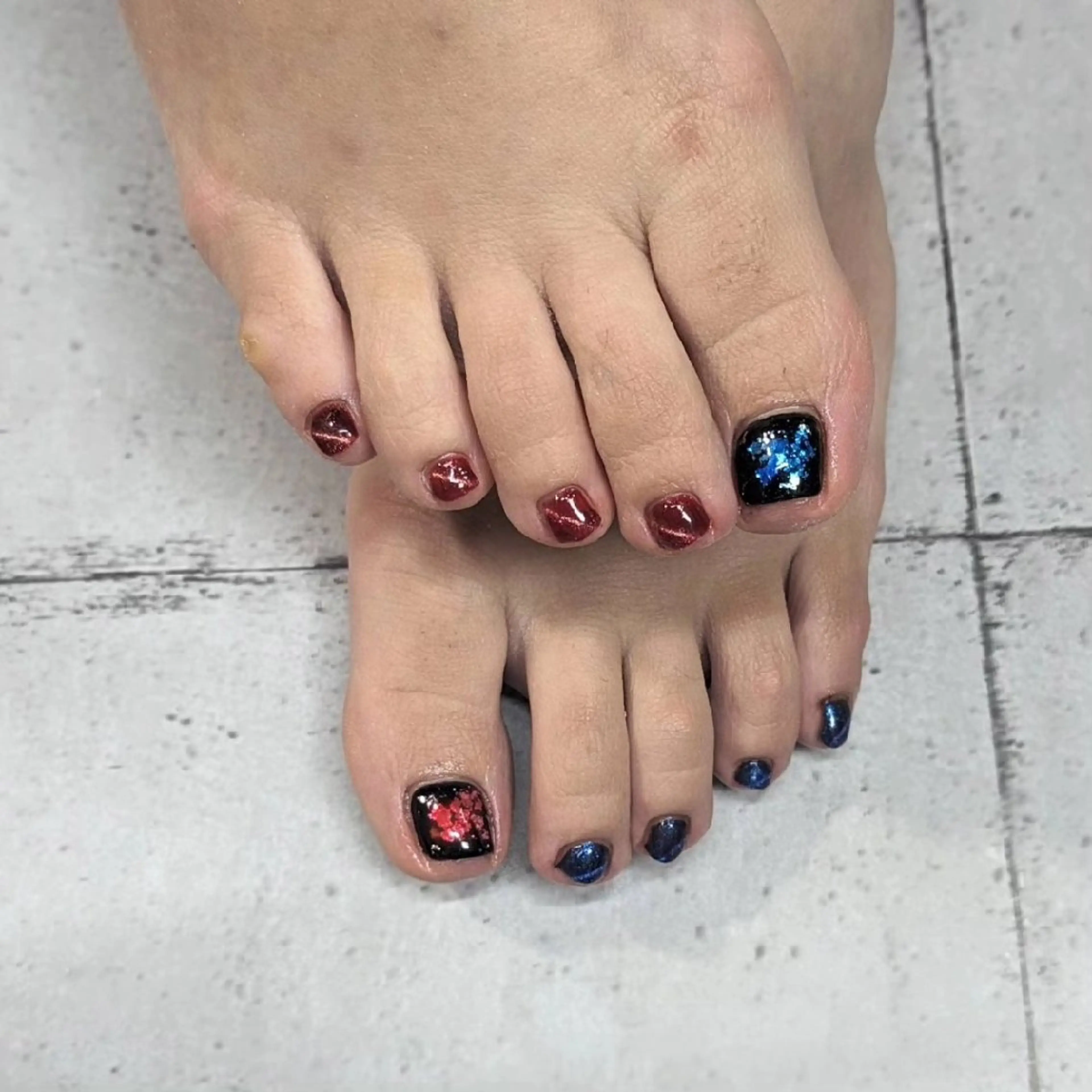 ネイル フットネイル ネイルサロンベルティ .keikoのネイルデザイン