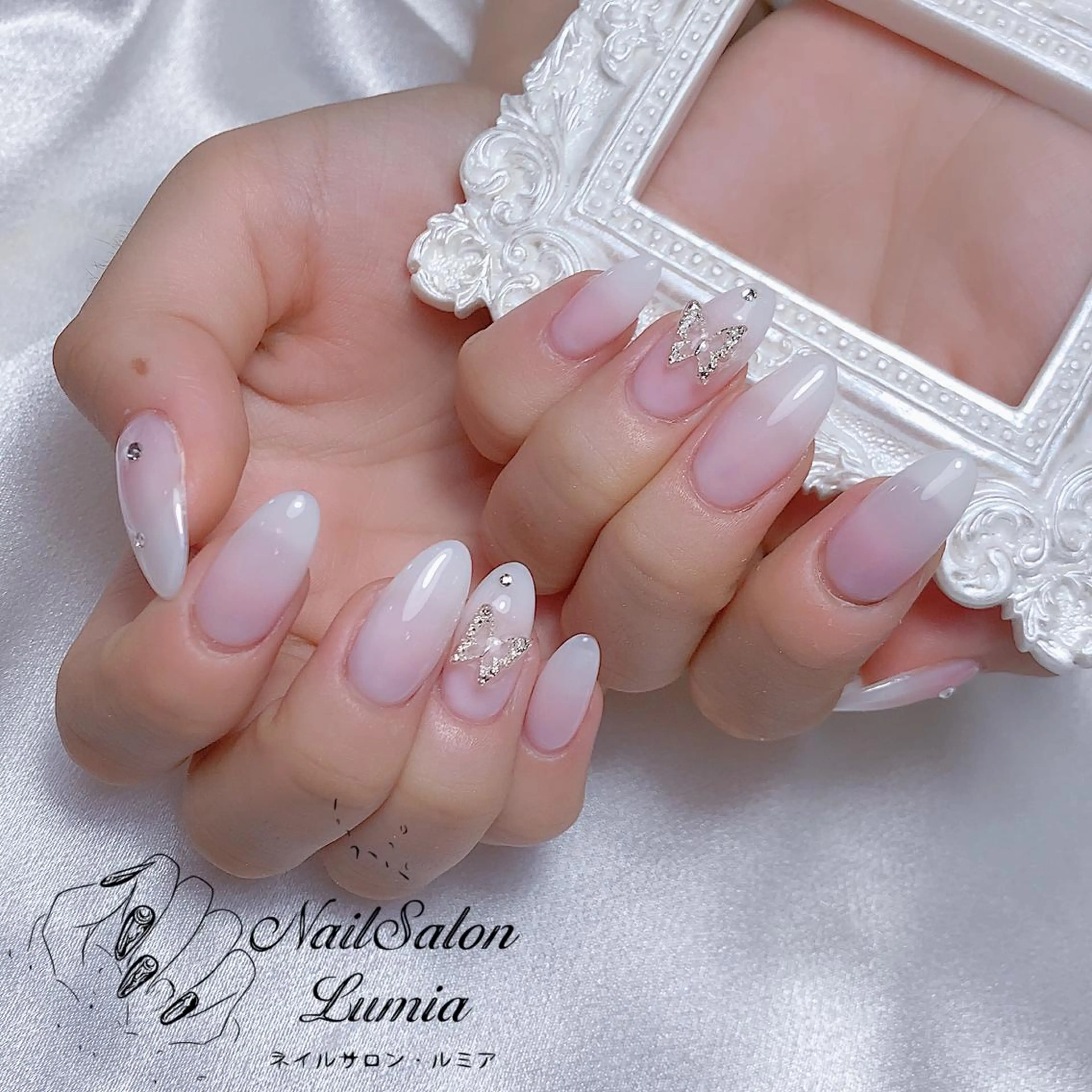 ネイル ハンドネイル ネイルサロン ルミア Lumia 店長のネイルデザイン
