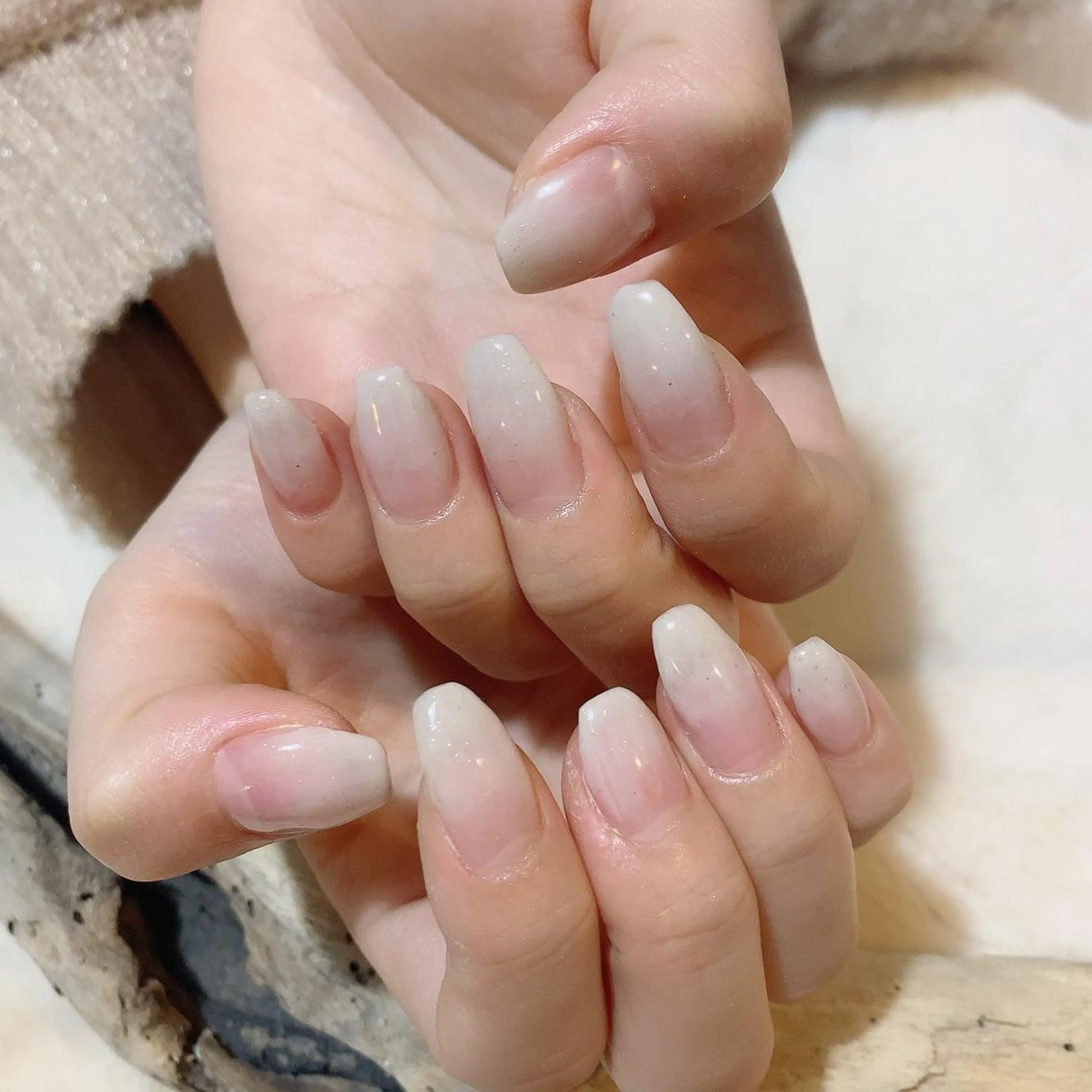 ネイル グラデーション YAS 青柳 安代のネイルデザイン