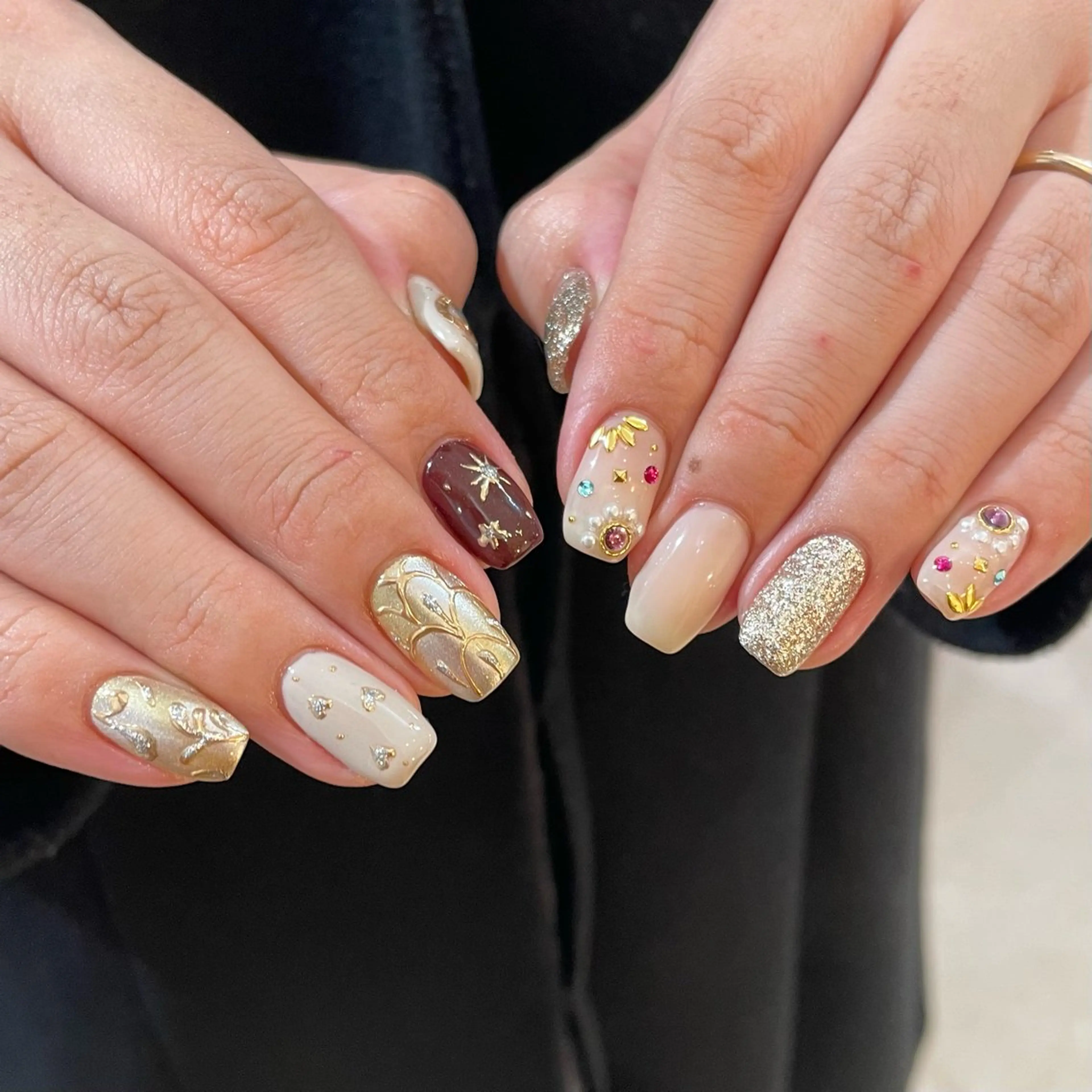 ネイル キラキラネイル その他(ネイル) M.wish Yukinaのネイルデザイン