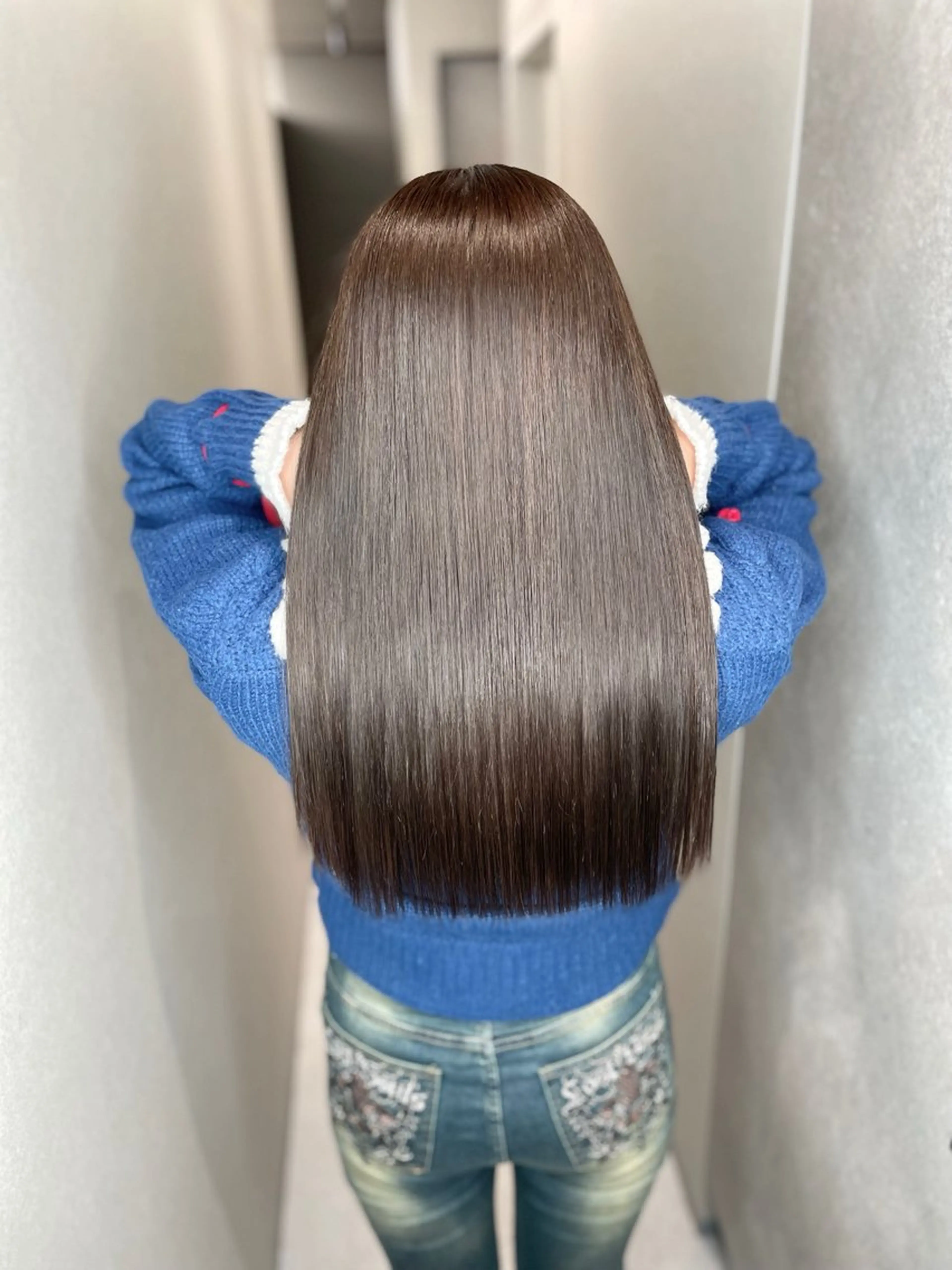 セミロング トリートメント カット ヘアカラー トリートメント BOOTH share saron所属・今井 勝也のヘアスタイル