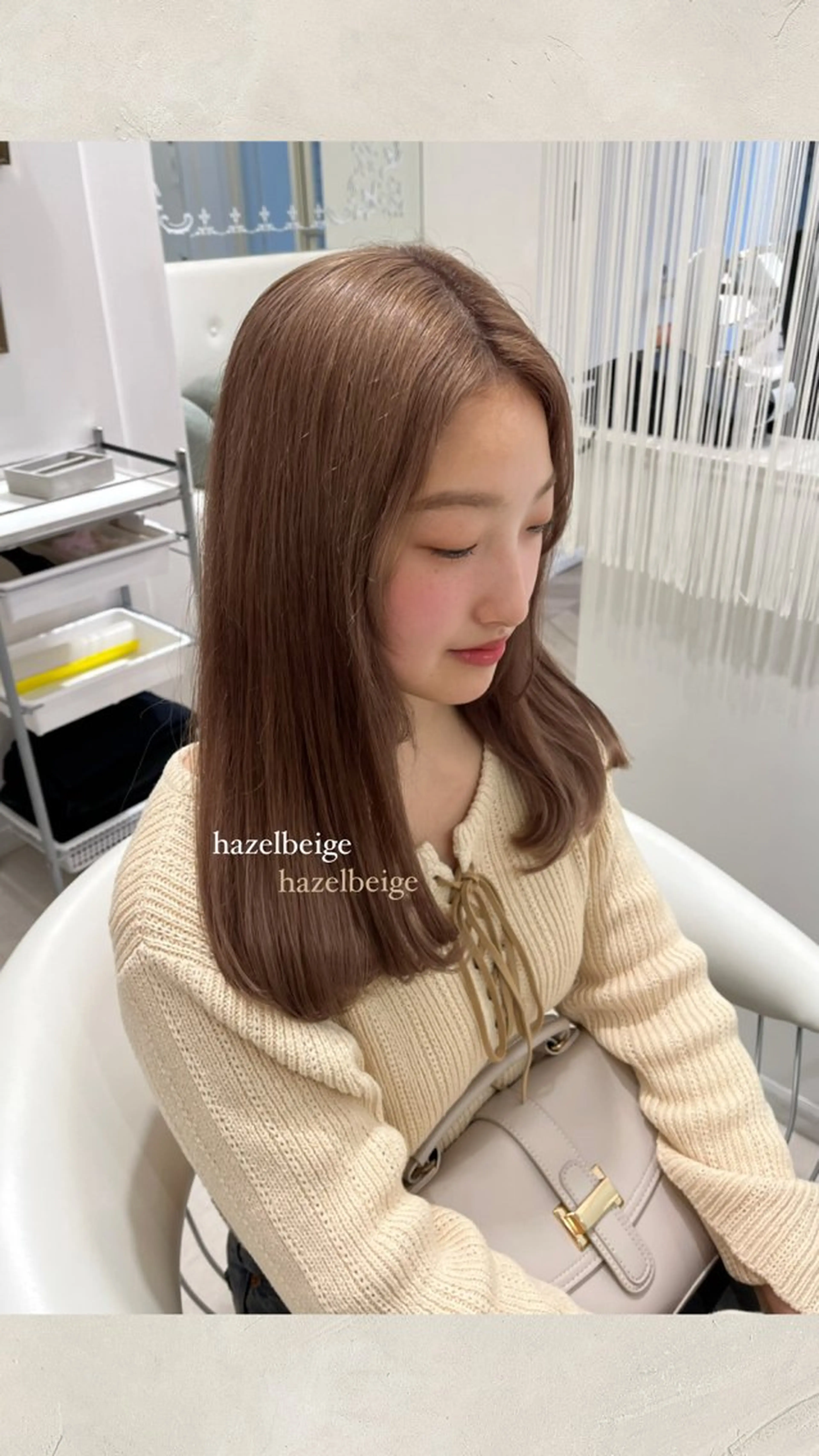 セミロング カラー ParveMix ♡白神みやびのヘアスタイル