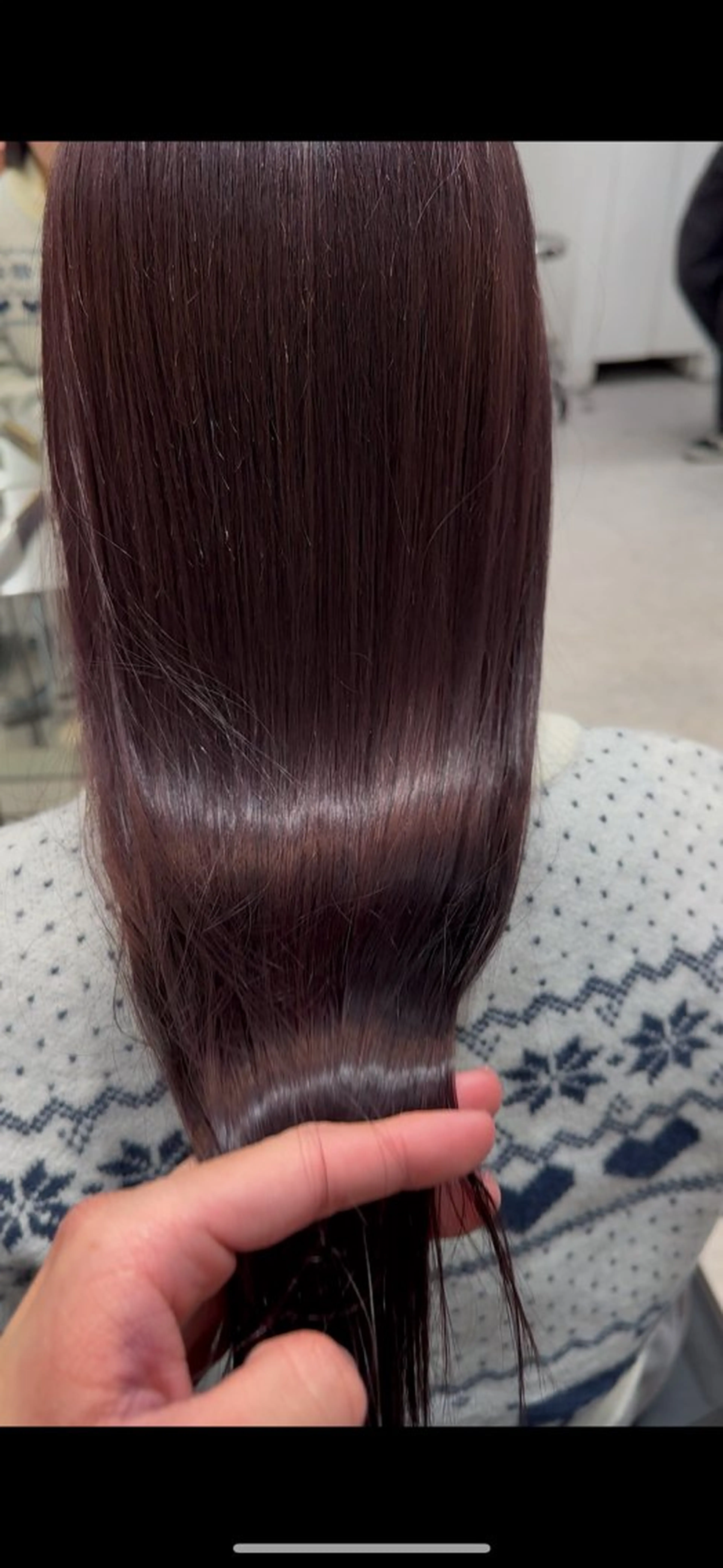 ロング カラー 当日予約⭕️ fifth渋谷太田のヘアスタイル