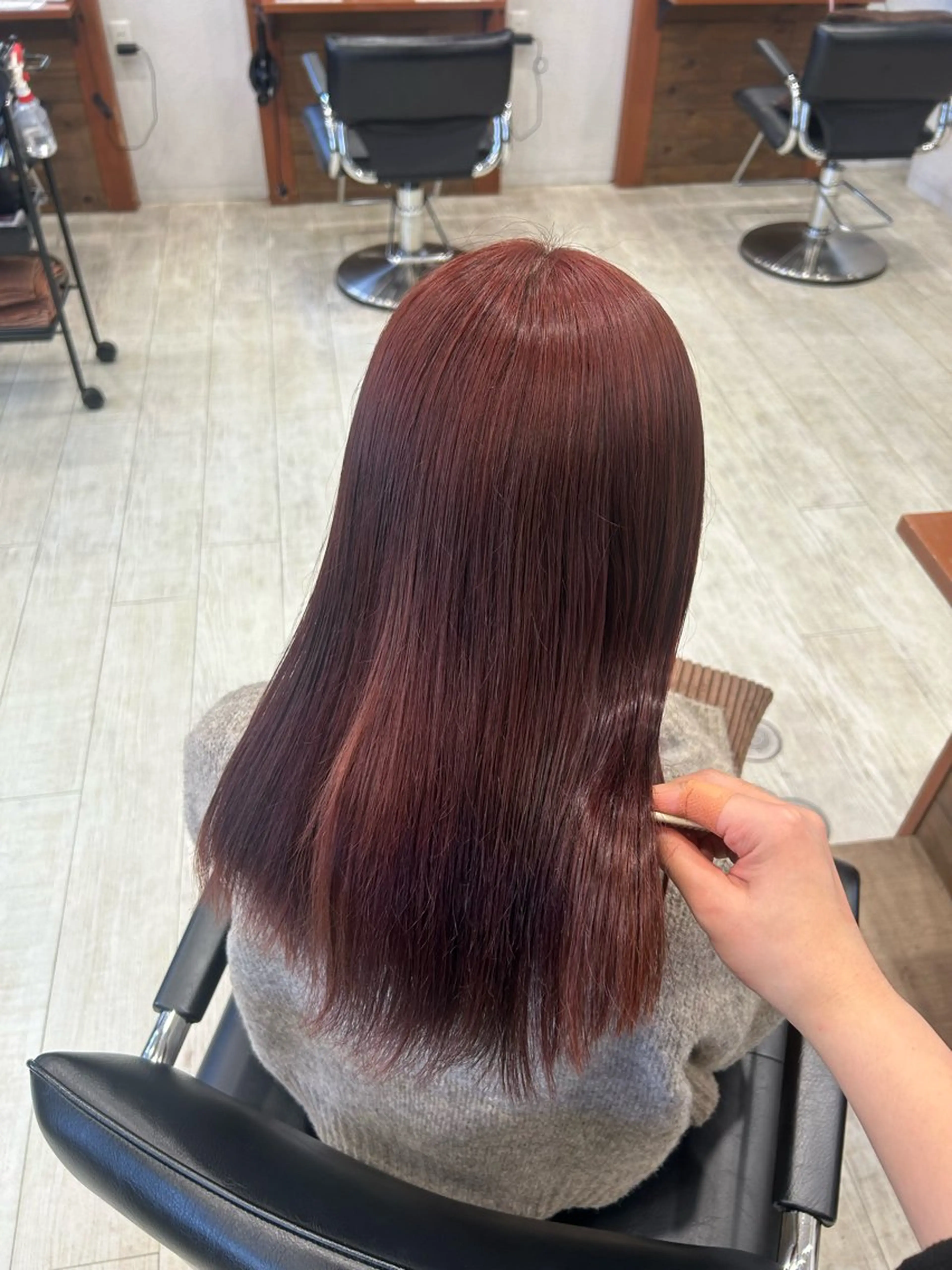 カラー ヘアカラー トリートメント CIEL 難波店所属・🎀透明感/レイヤ ー/Kotona🎀のヘアスタイル