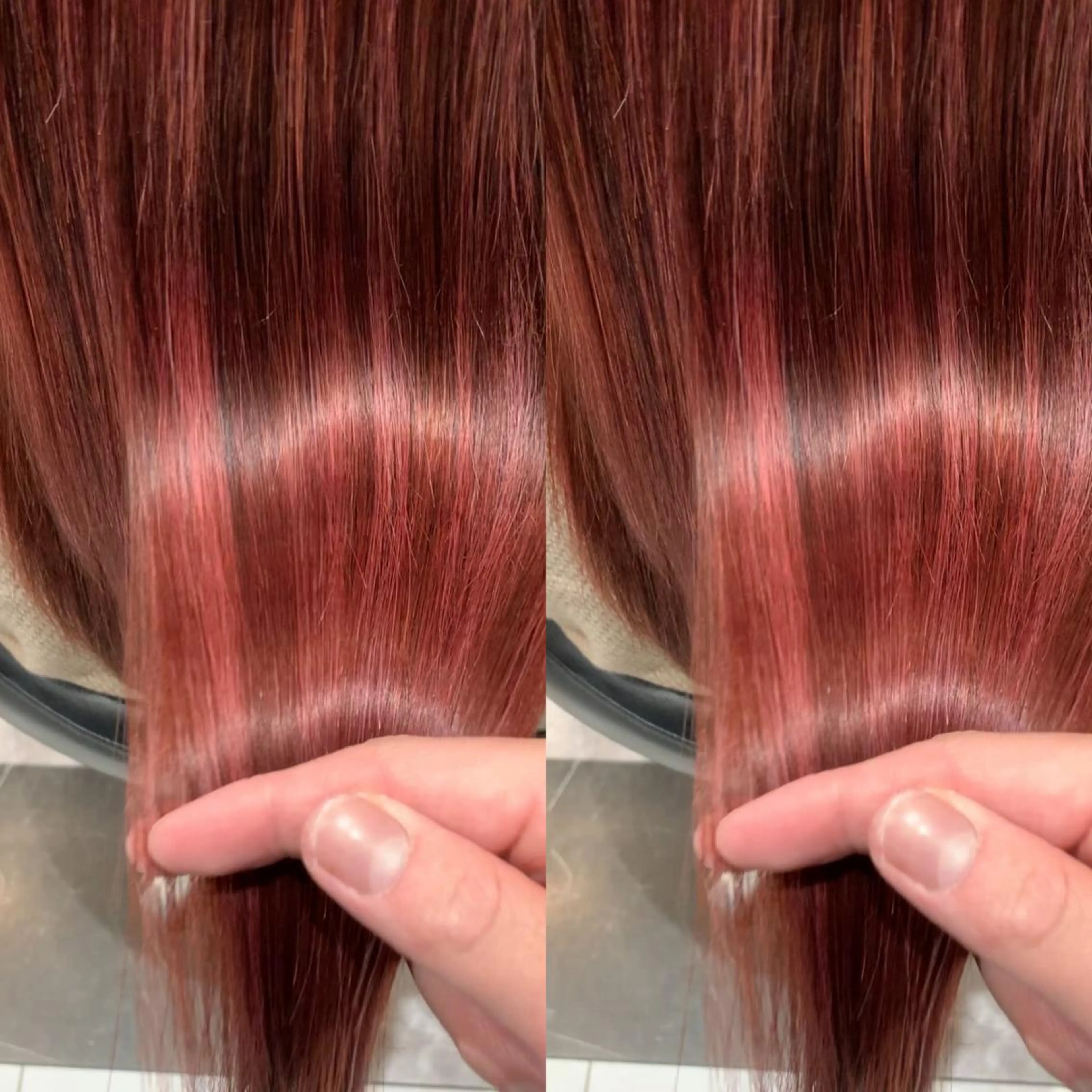 ミディアム カラー 縮毛矯正/髪質改善/ 石橋代智のヘアスタイル