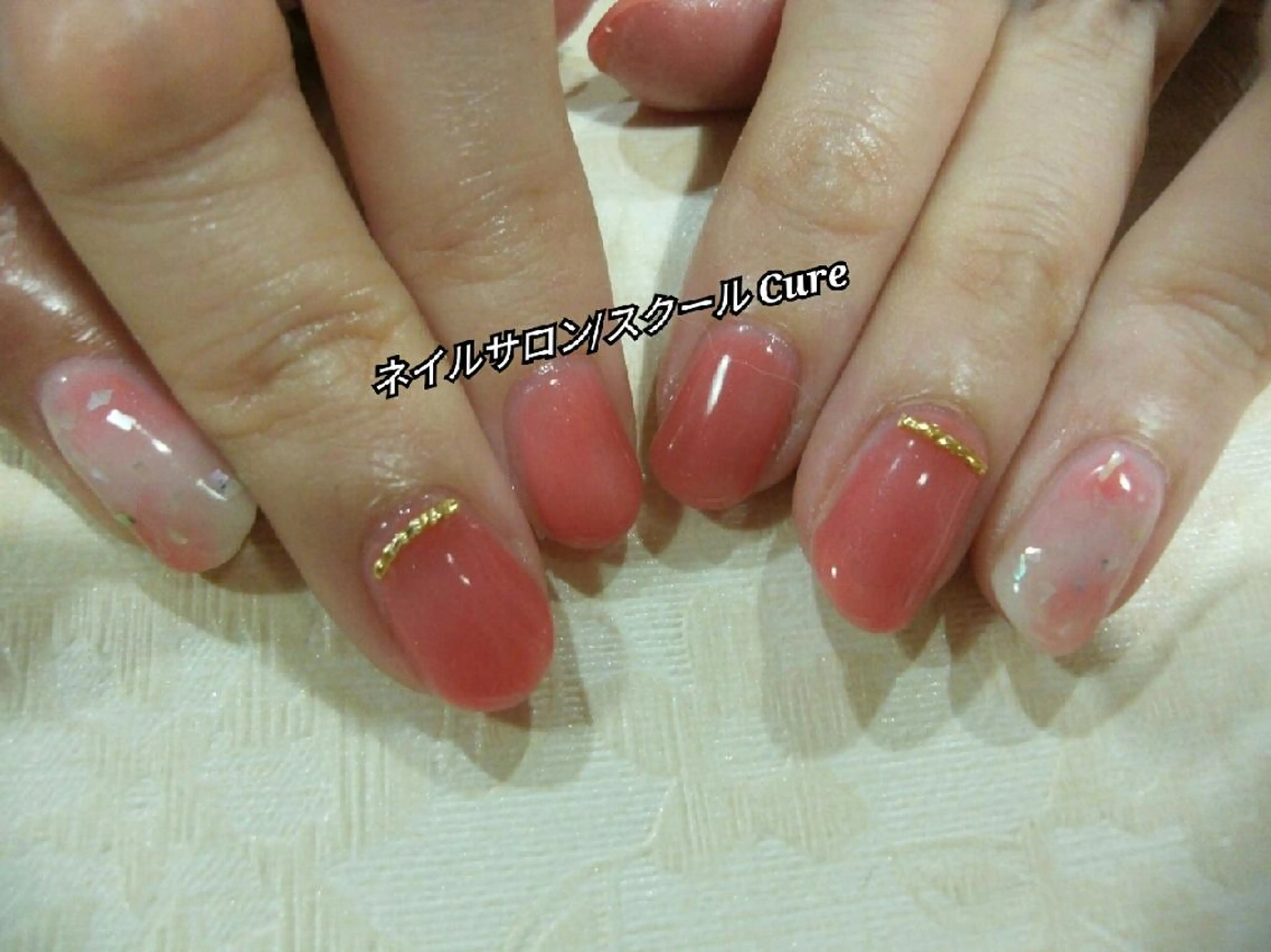 ミディアム ネイル ネイルサロン Cureのネイルデザイン