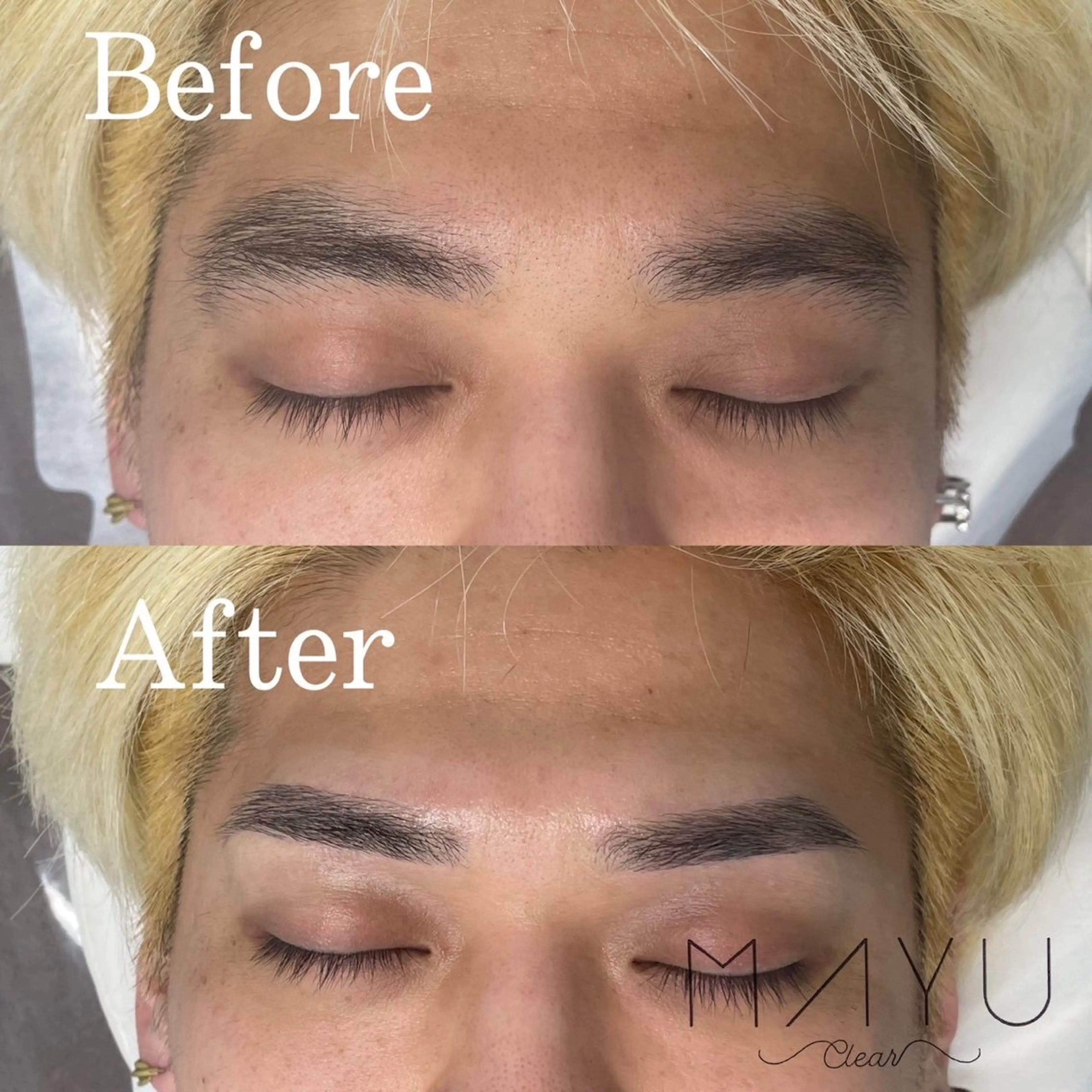 アイブロウ マユクリア池袋東口店所属・メンズ眉毛サロン⚪️ マユクリア池袋東口店の眉毛・アイブロウイメージ