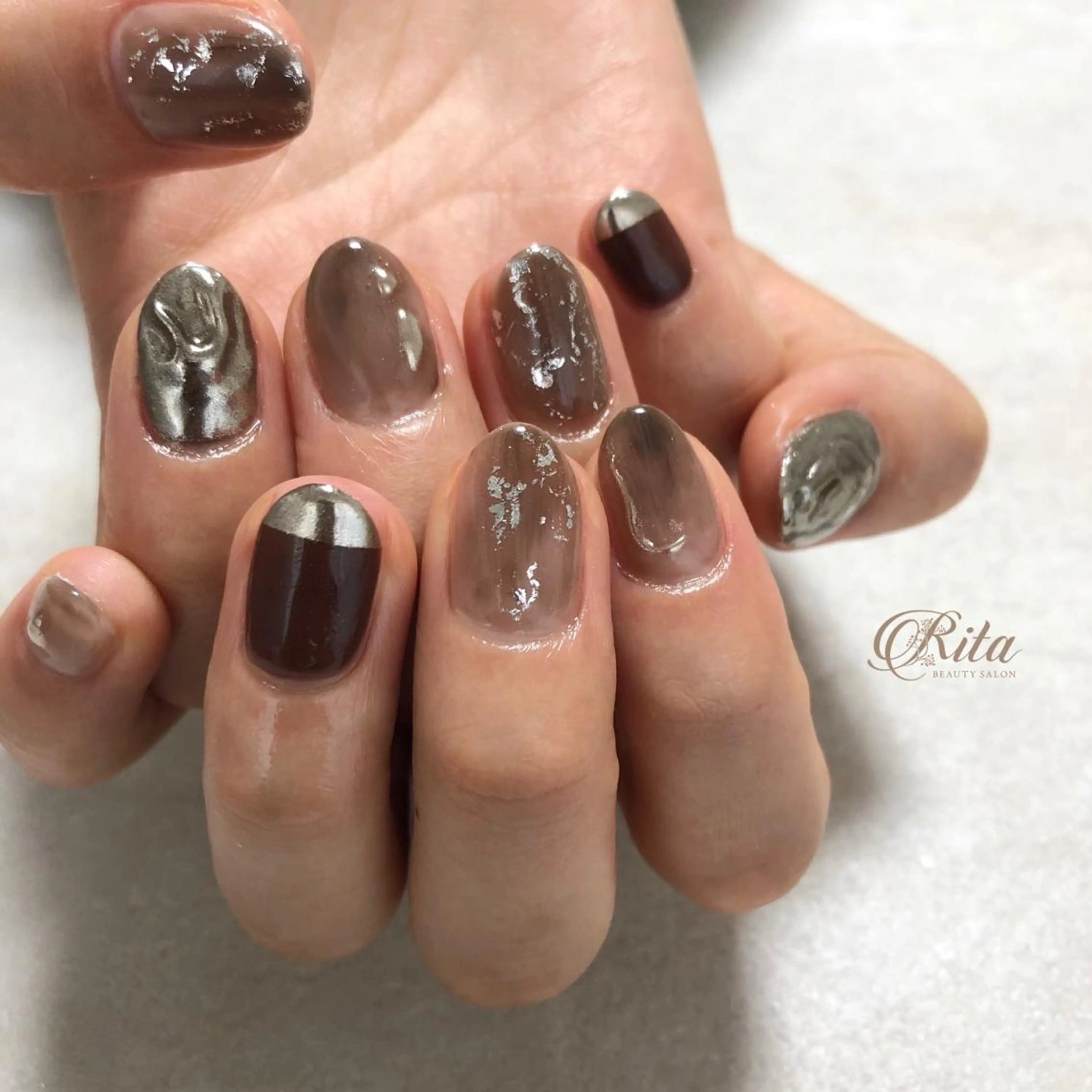 ネイル Rio 𓍼のネイルデザイン