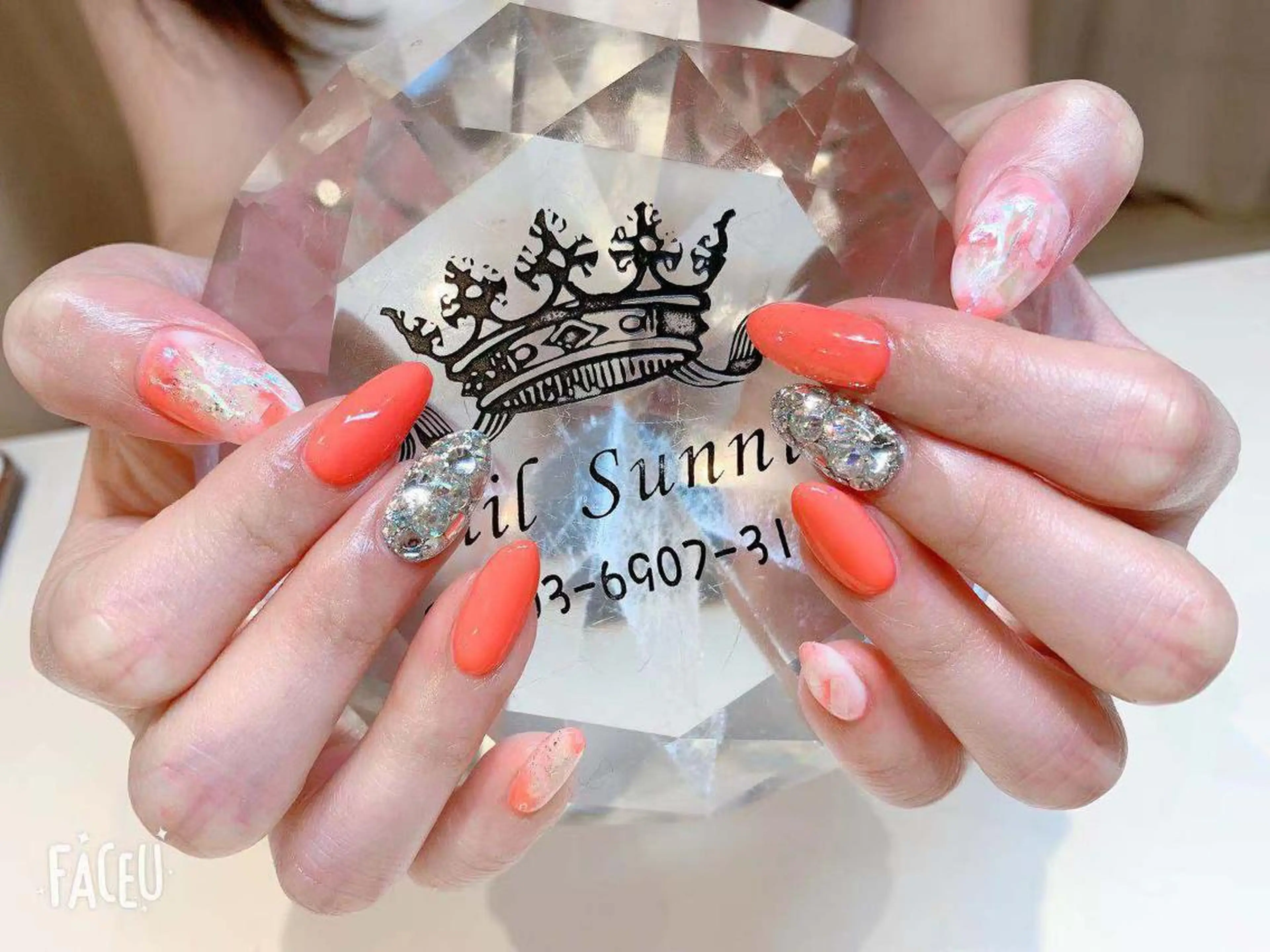 ネイル 長さだし専門店 M2　rikaのネイルデザイン