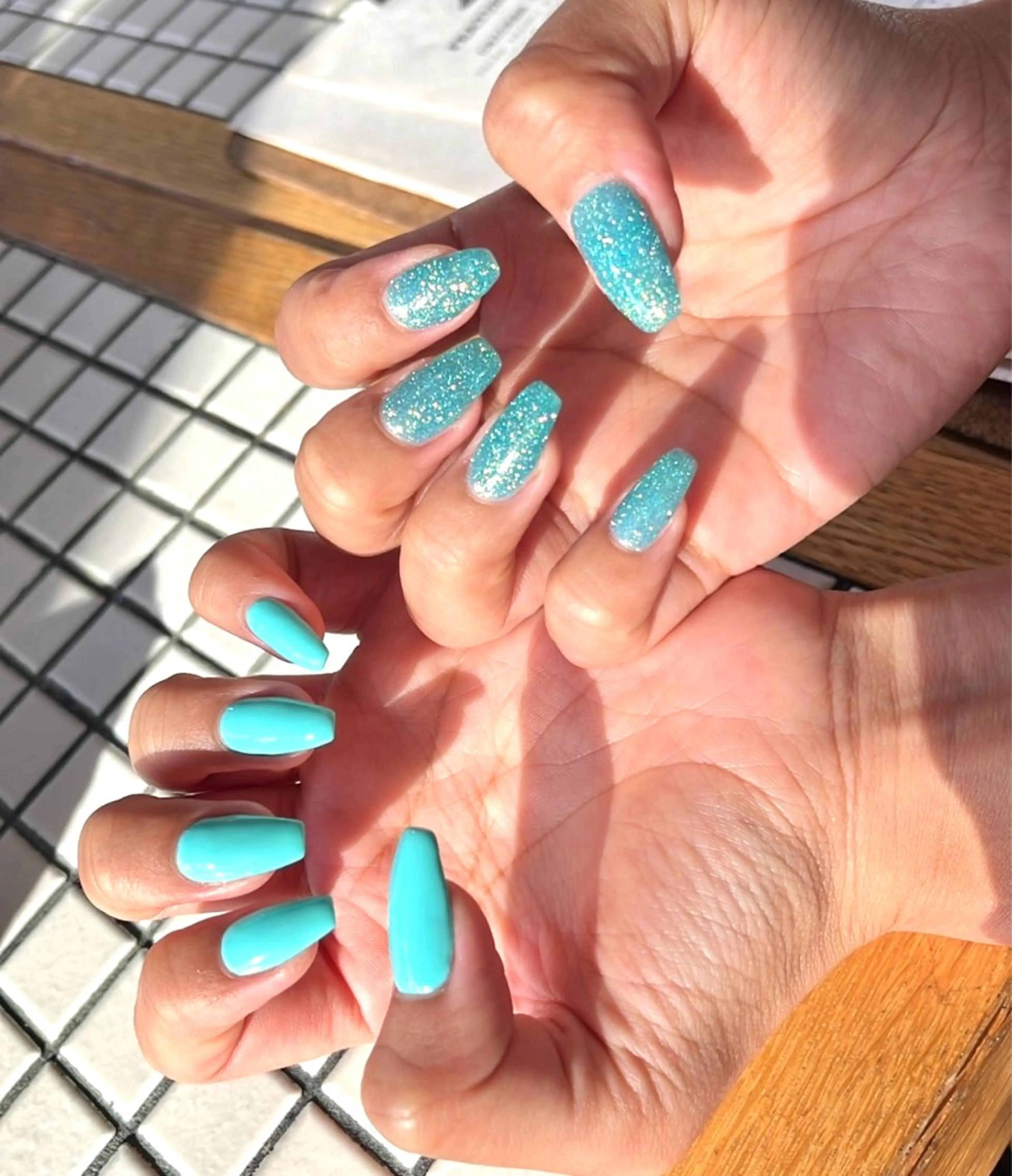 🦊10本長さ出し+ワンカラー🦊の写真