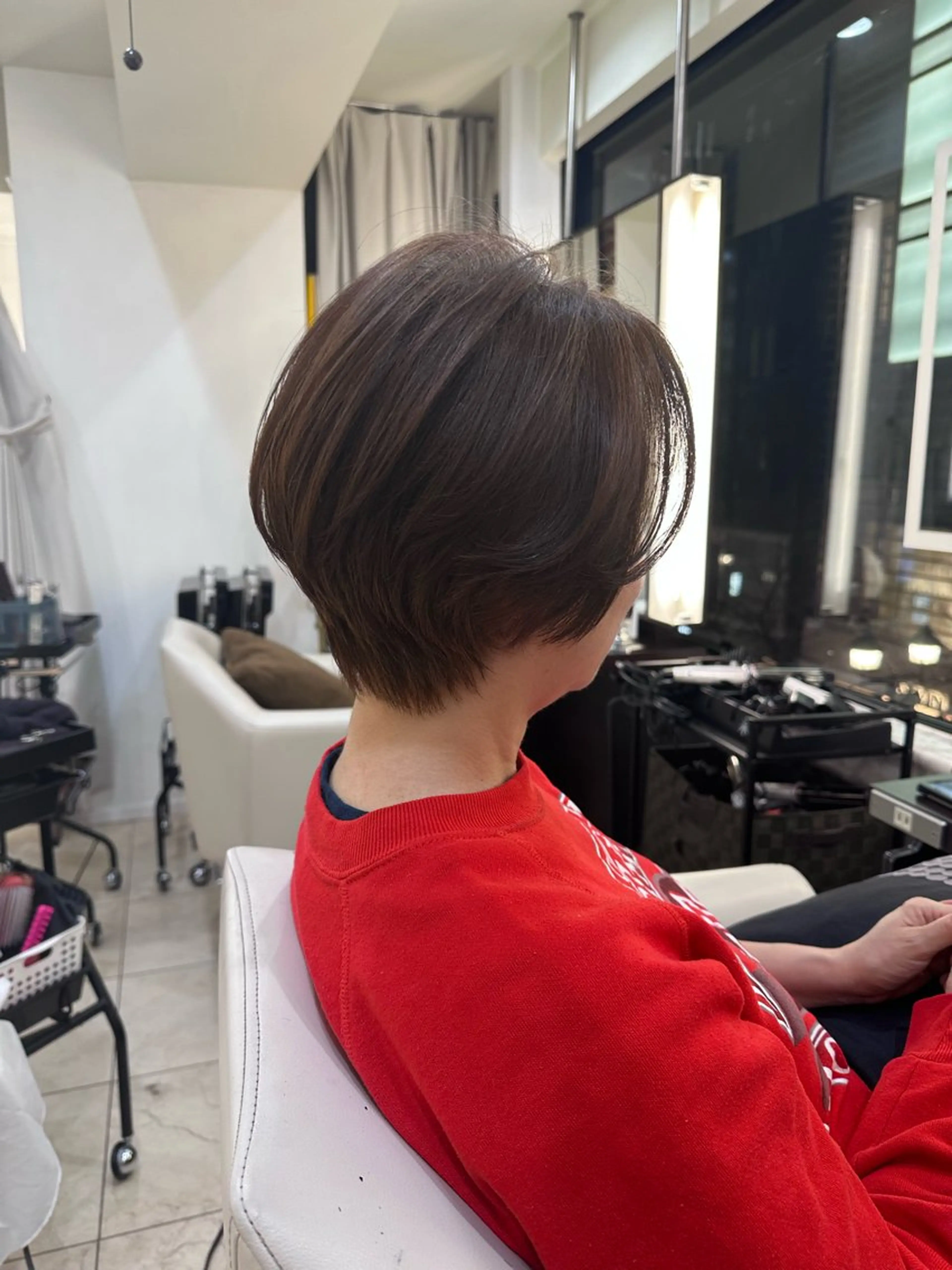 ショート くびれヘア ショートヘア mio/【日本橋】 パーマモデルのヘアスタイル