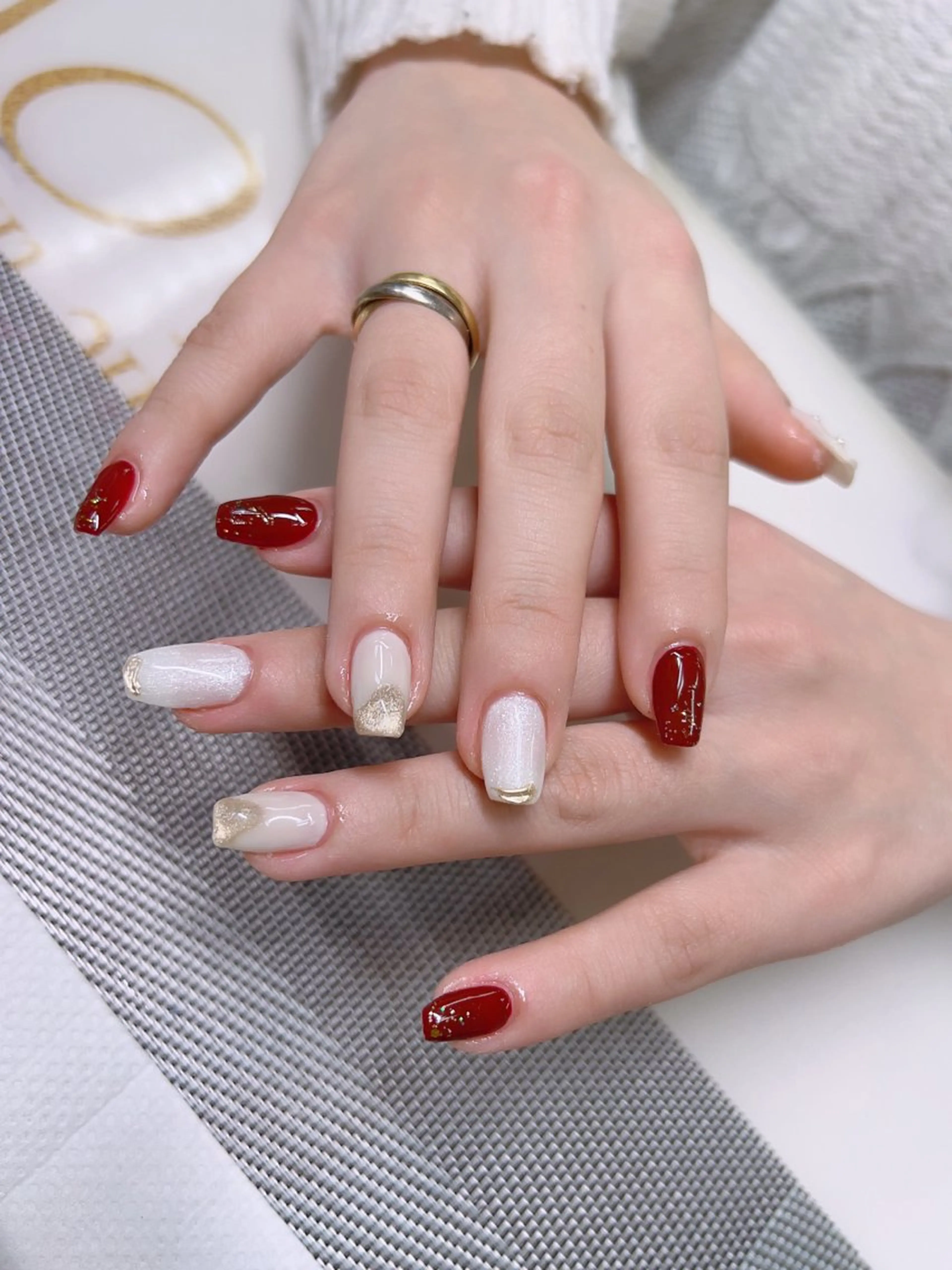 ネイル アートネイル クリアネイル フラッシュネイル フットネイル フレンチネイル インフィニティ ネイルサロンのネイルデザイン