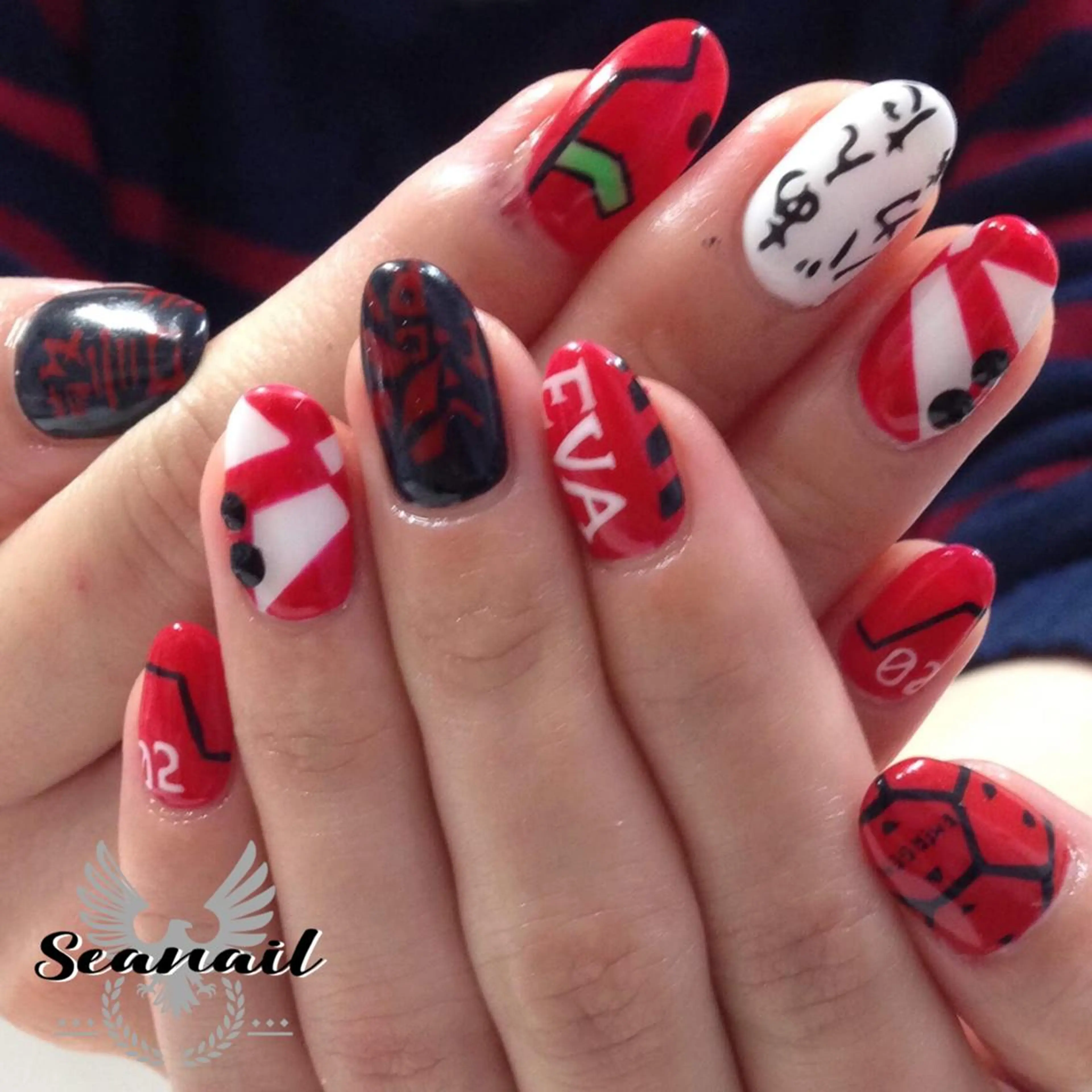 ネイル 小尾 栞のネイルデザイン