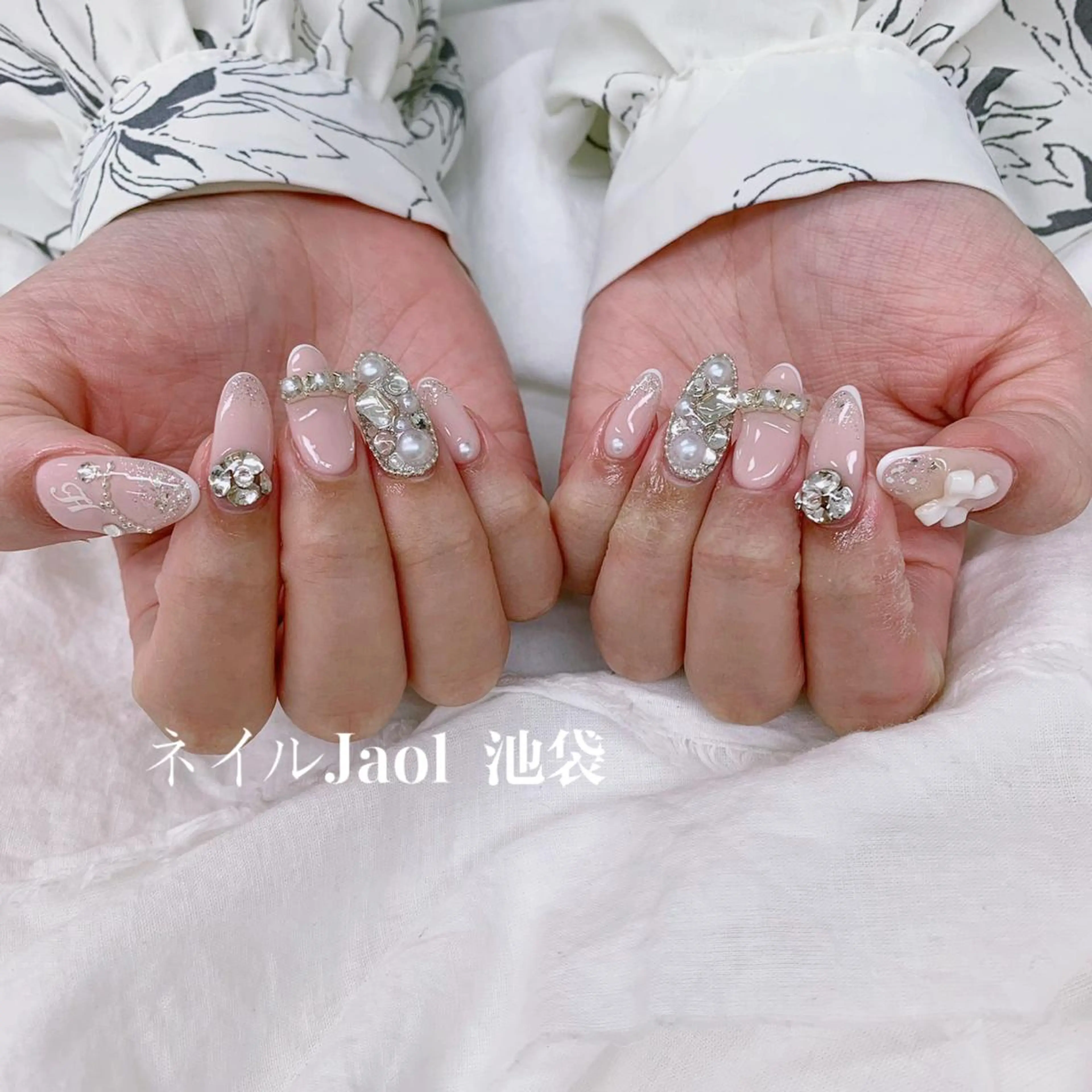ロング ハンドネイル nail jaol池袋店所属・ネイルJaol 池袋のネイルデザイン