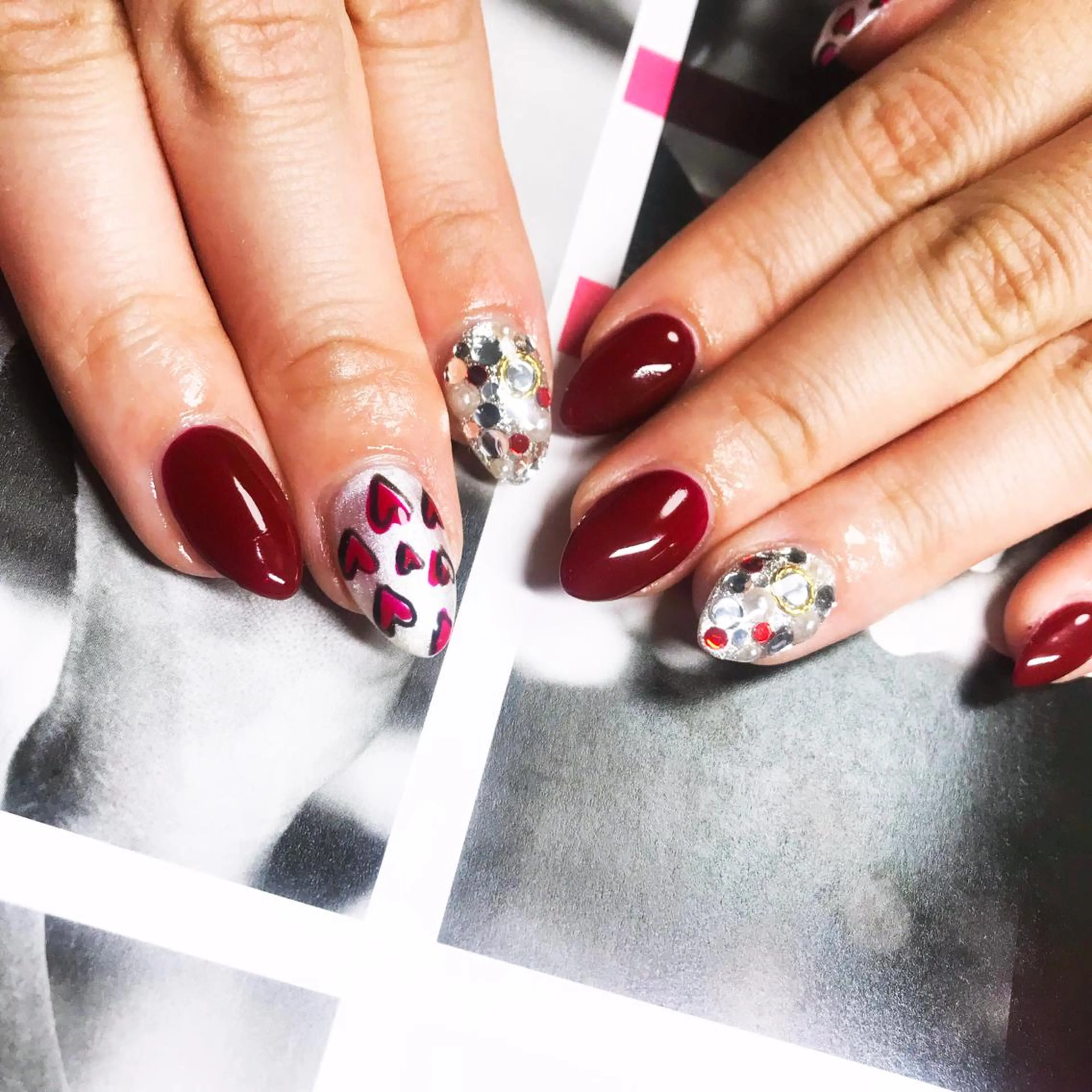 ネイル アートネイル 【カメレオン】 上村 祥子のヘアスタイル