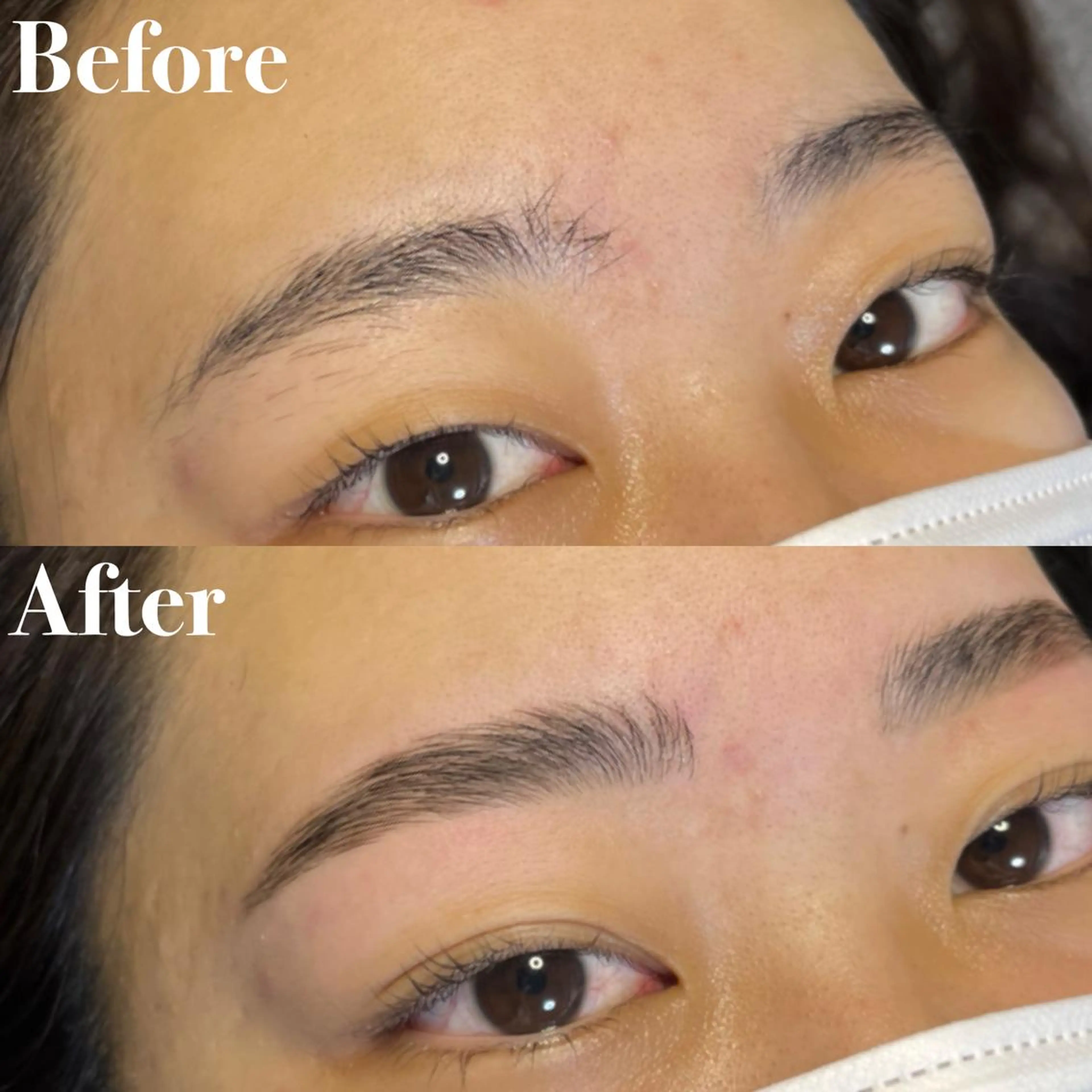 アイブロウ ハリウッドブロウリフト 眉毛と韓国肌質改善 サロン　和泉府中のエステ・リラクイメージ