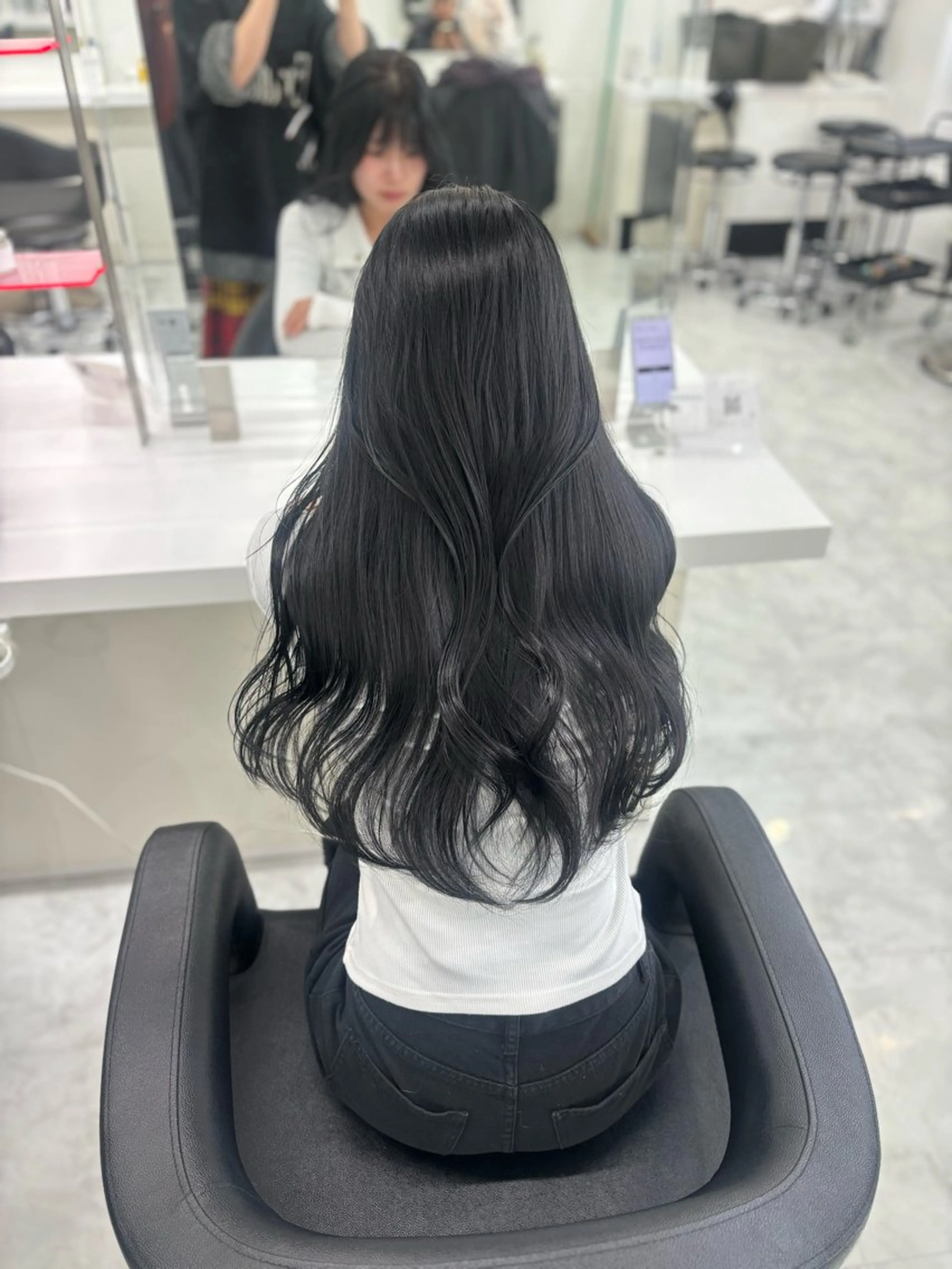 ロング まろっと艶感ブラウン ベージュ🤍まなかのヘアスタイル