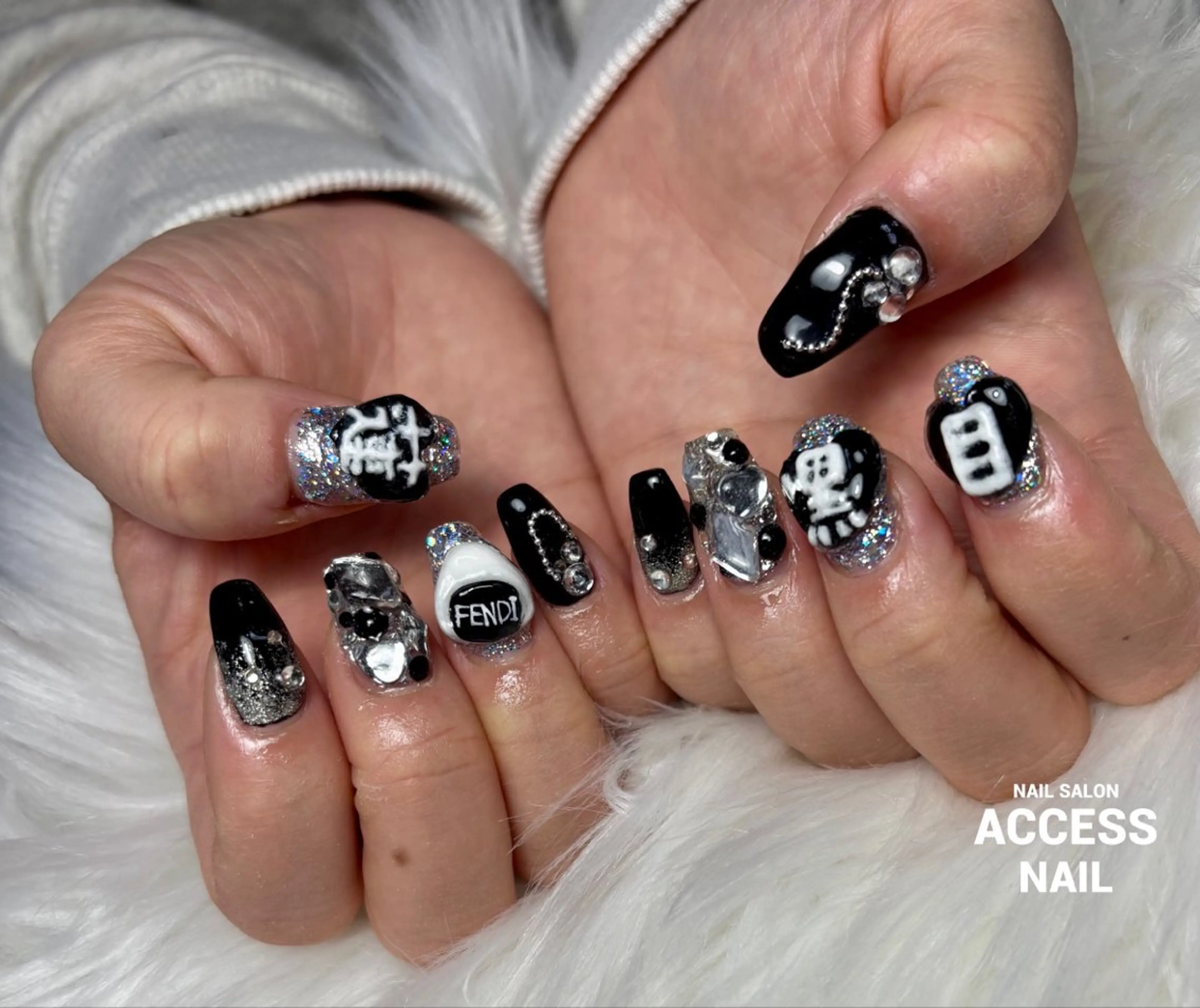 ネイル access nailのネイルデザイン