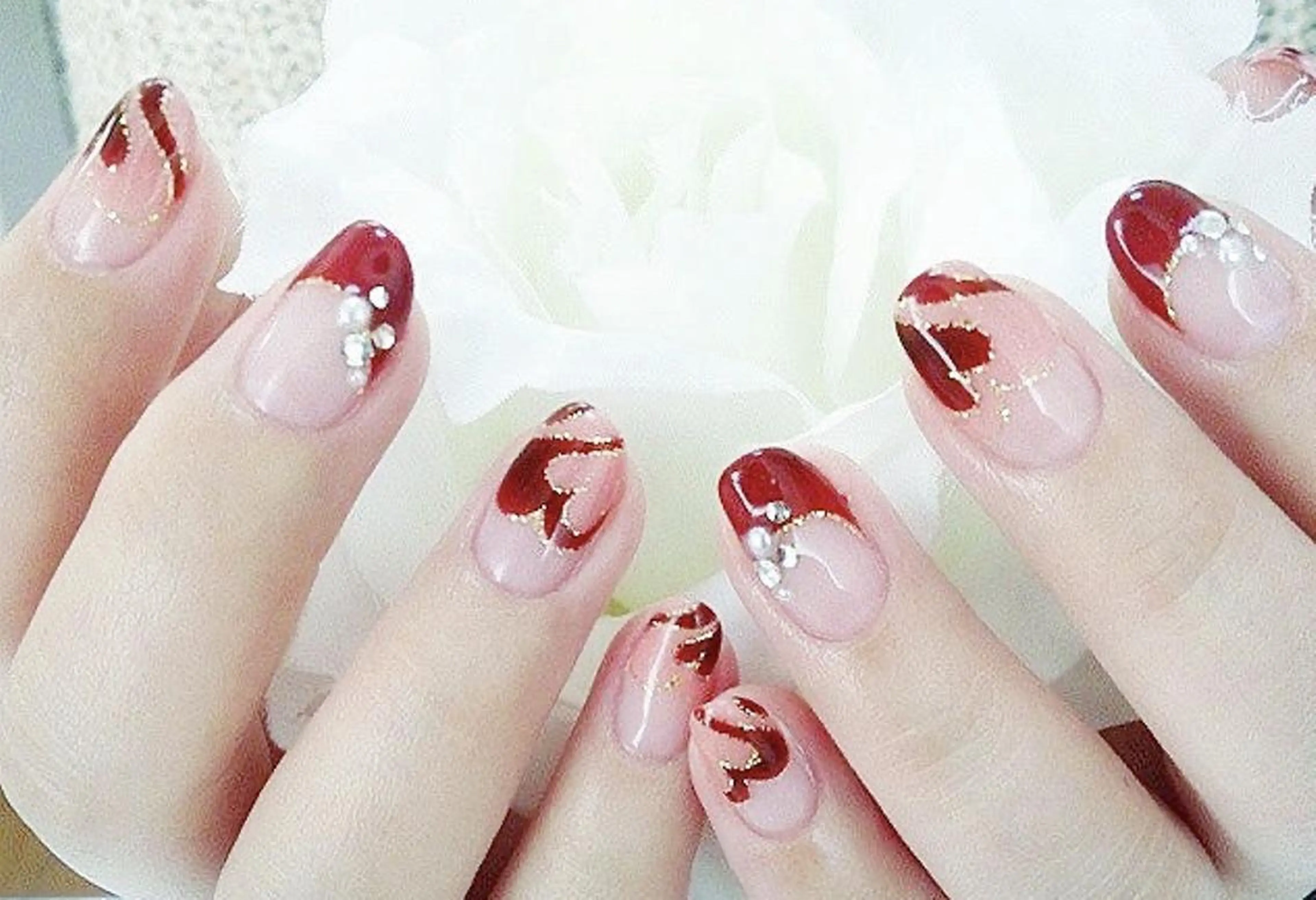 ネイル バレンタイン Cute beauty2のマツエク・マツパデザイン