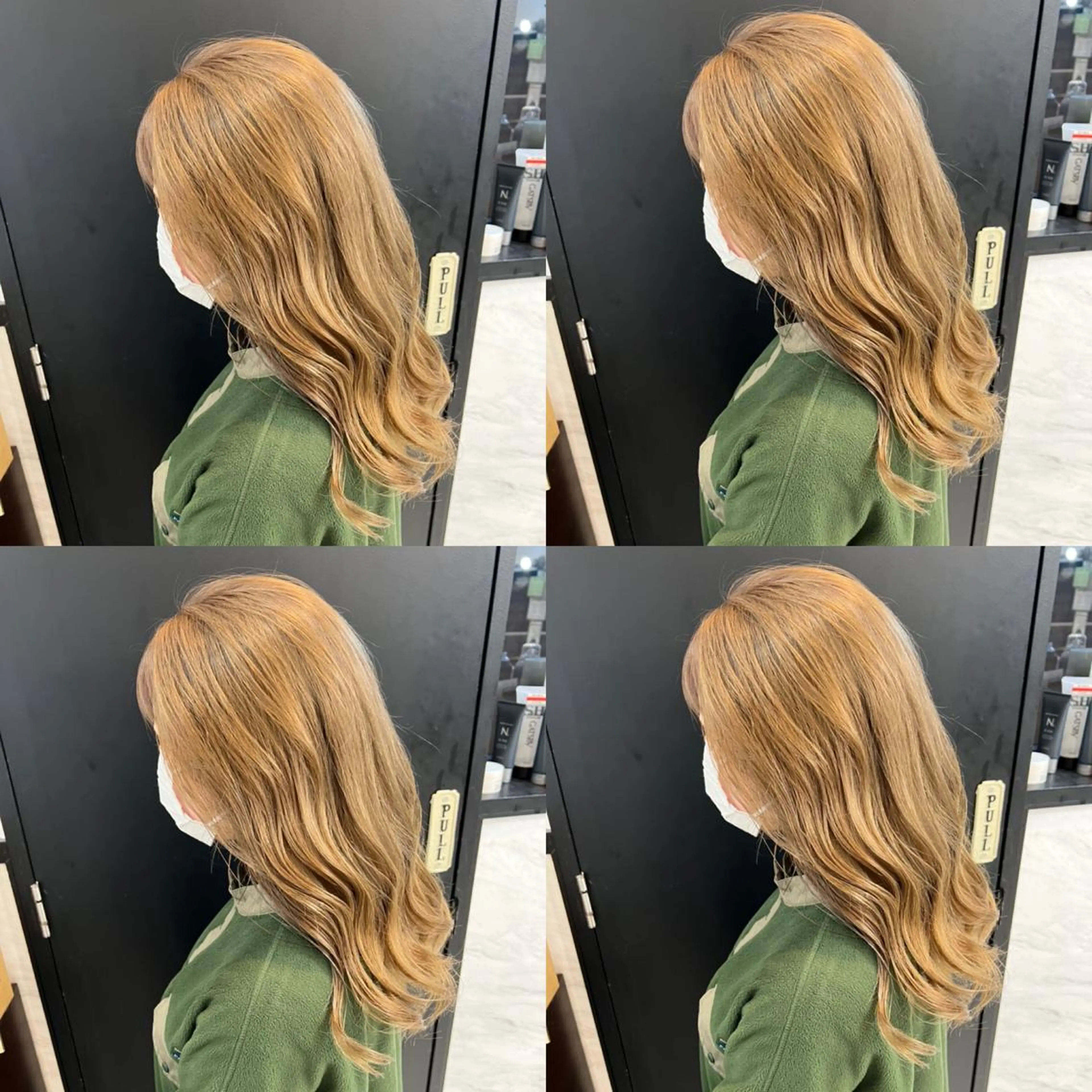 セミロング カラー ベージュカラー カット ヘアカラー トリートメント ✨髪質改善✖︎韓国 レイヤー✨ナカムラのヘアスタイル
