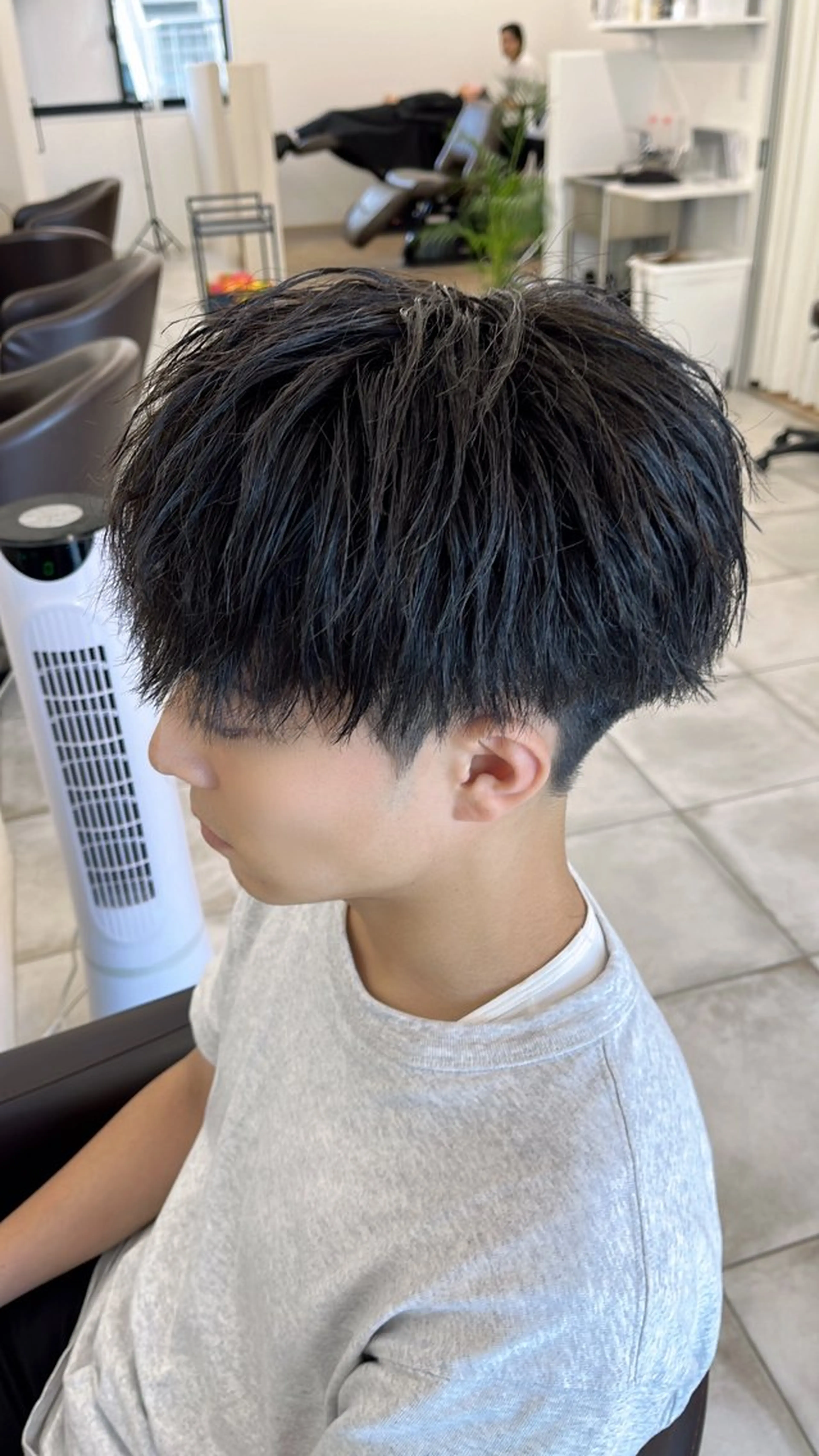 ショート パーマ メンズ 🏆メンズヘア特化 🥇代表りんぺーのヘアスタイル