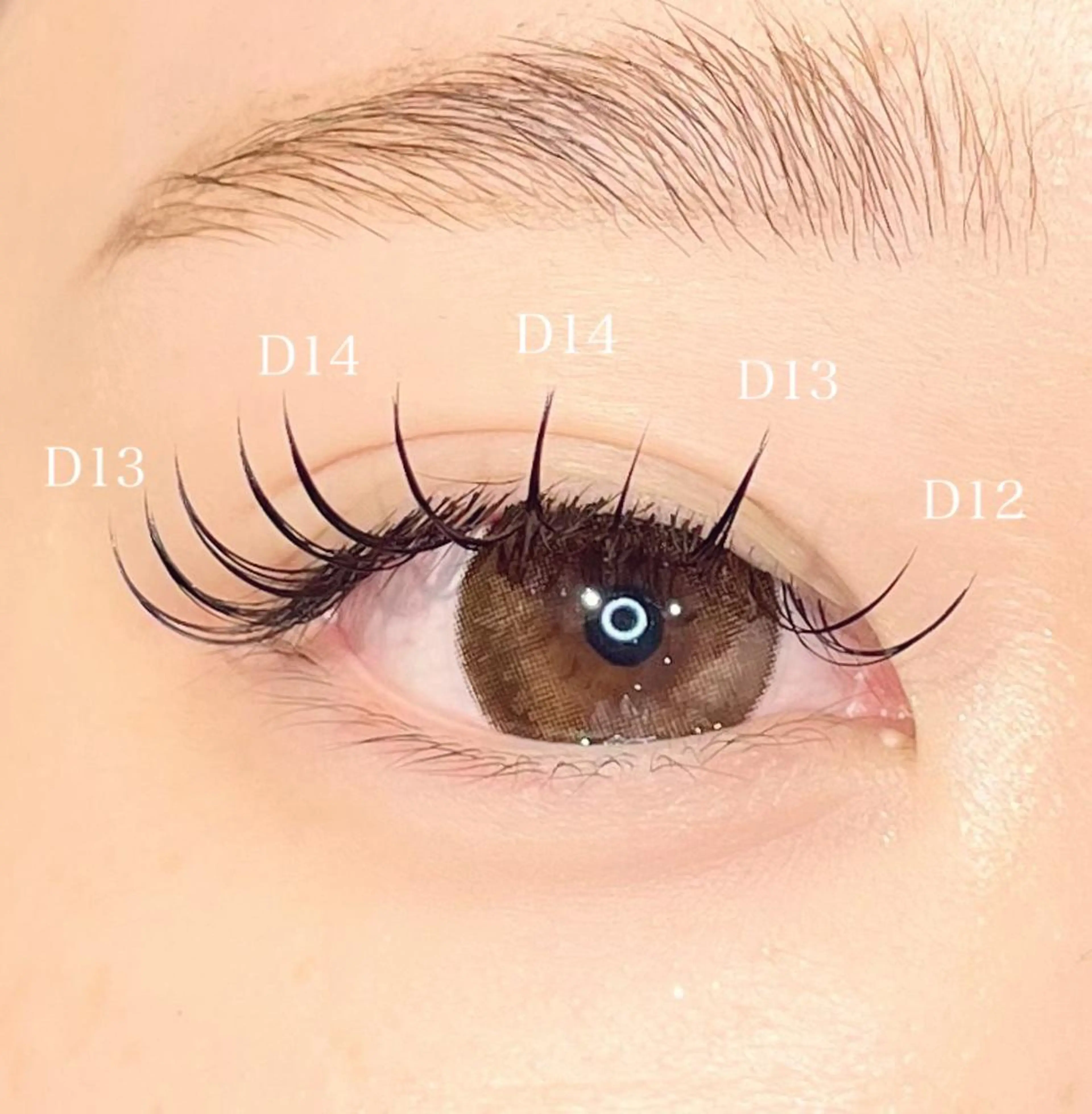 マツエク・マツパ 堀内 優衣💗パリジェンヌのマツエク・マツパデザイン