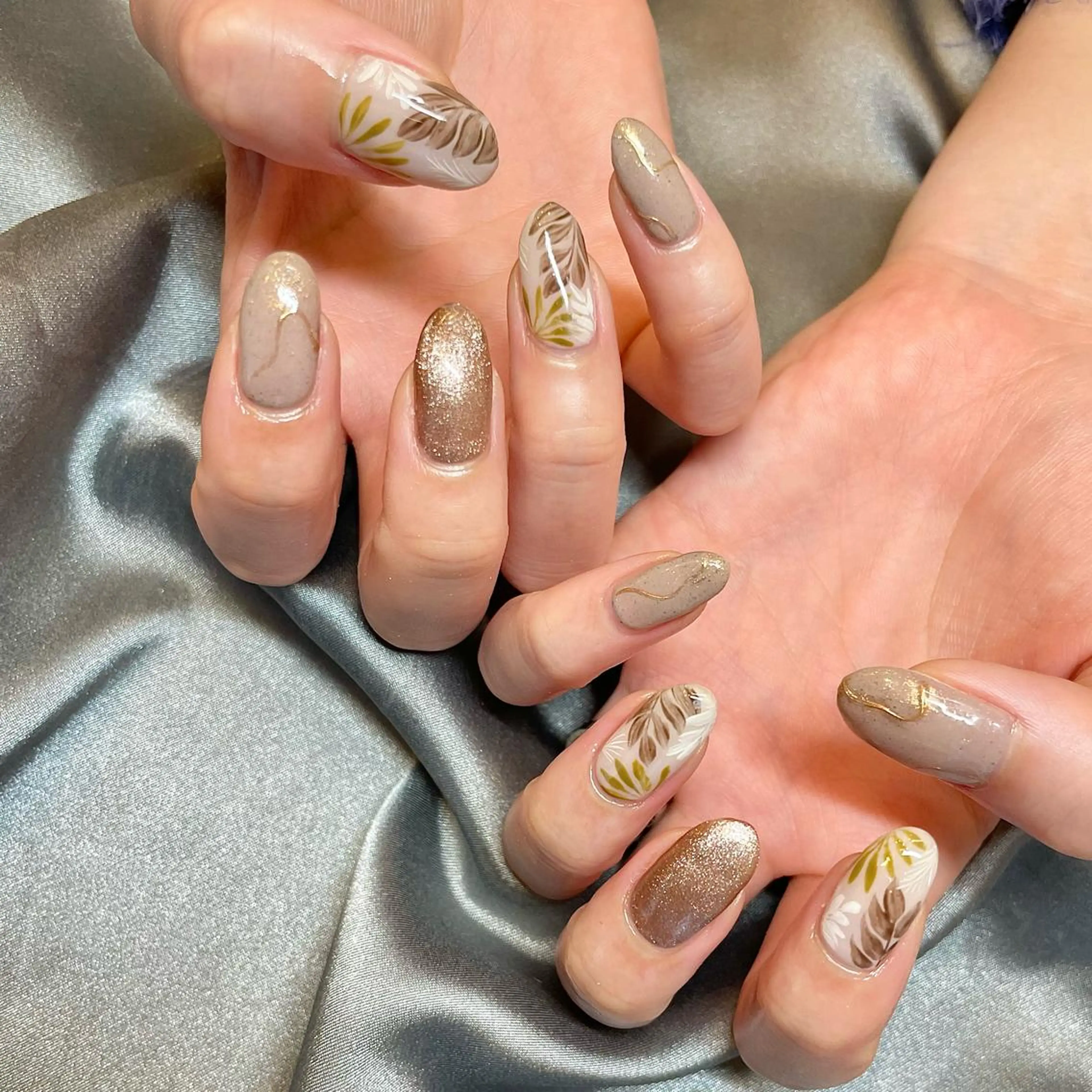 セミロング カラー パーマ ヘアアレンジ メンズ キッズ ネイル マツエク・マツパ アイブロウ ハンドネイル ハンドケア nail&eye Aoのマツエク・マツパデザイン