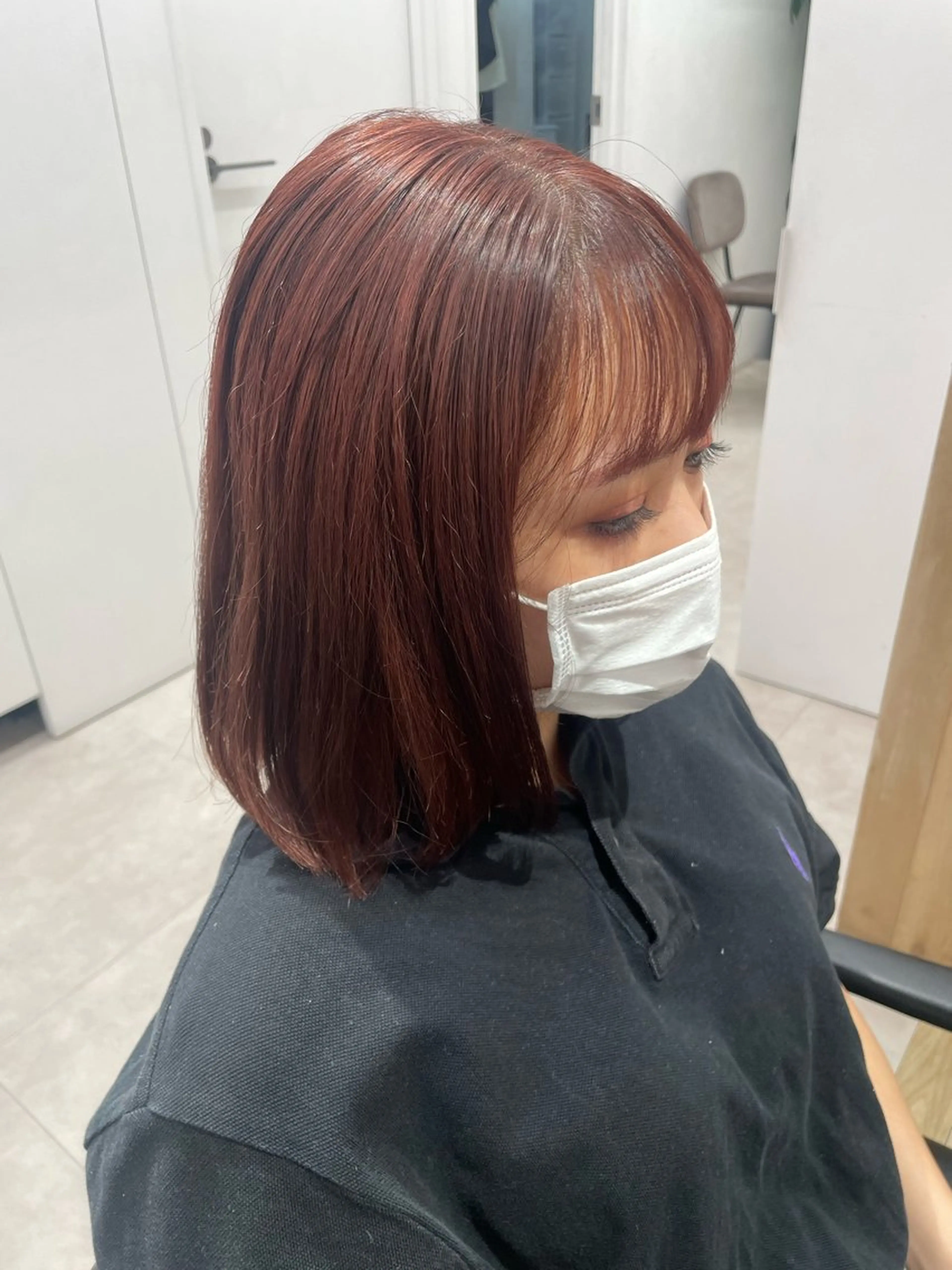 ミディアム カラー ヘアカラー 🌙suwa🌙 /ショートカットのヘアスタイル