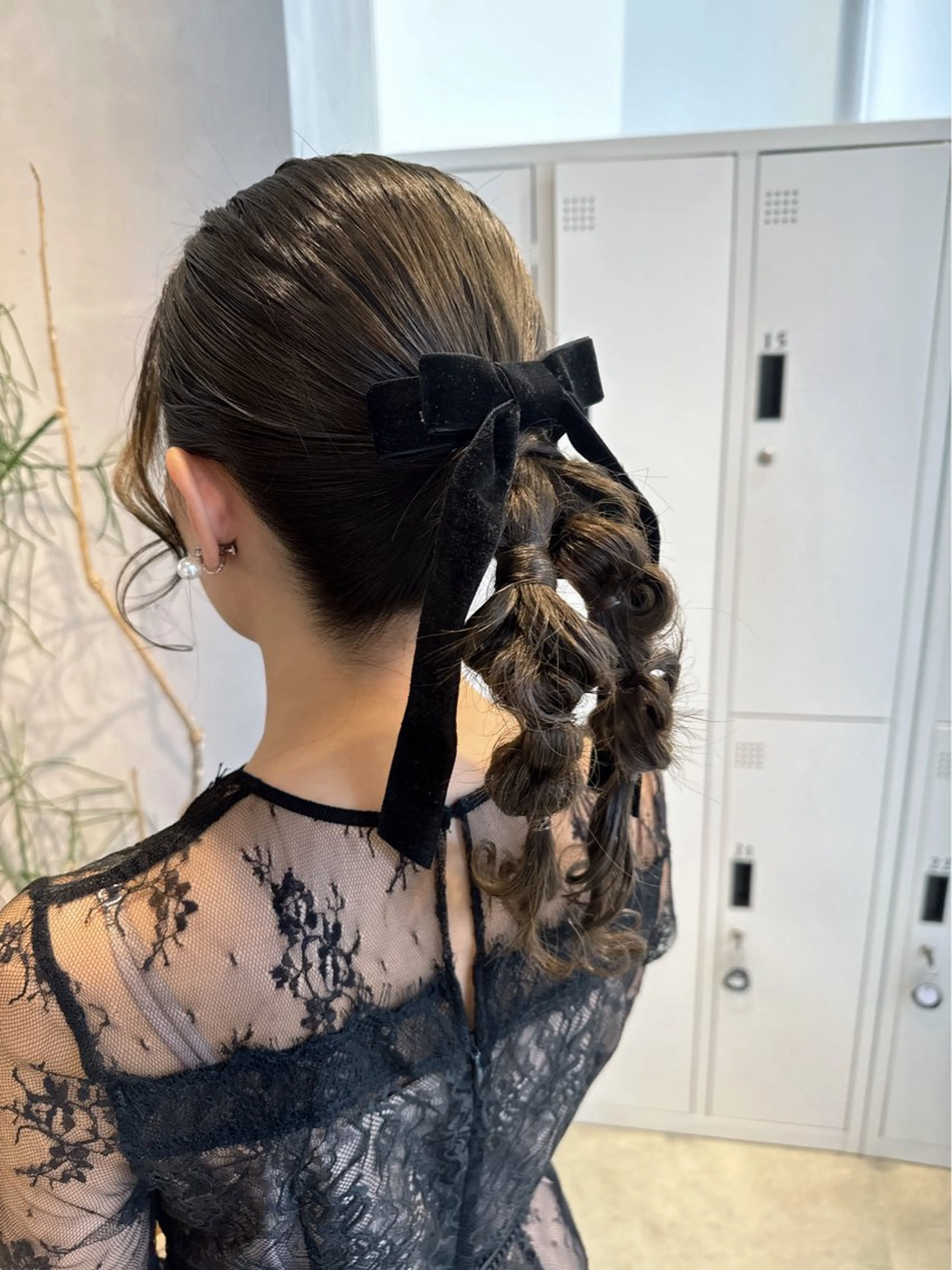 ヘアアレンジ 透明感カラー✨艶髪 制作🌱山根あゆみのヘアスタイル