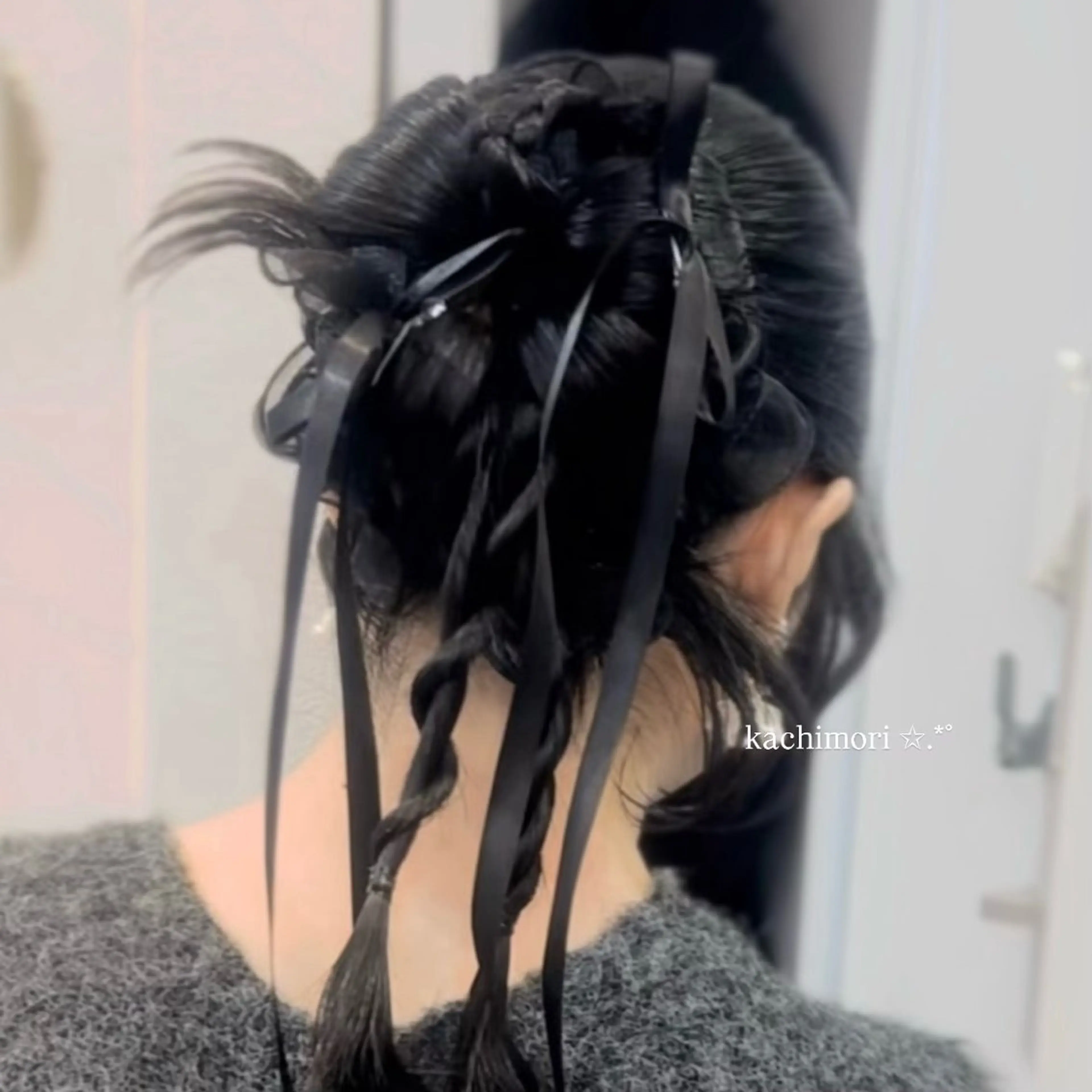 ヘアアレンジ アレンジカラー モデル🎀yuuiのヘアスタイル