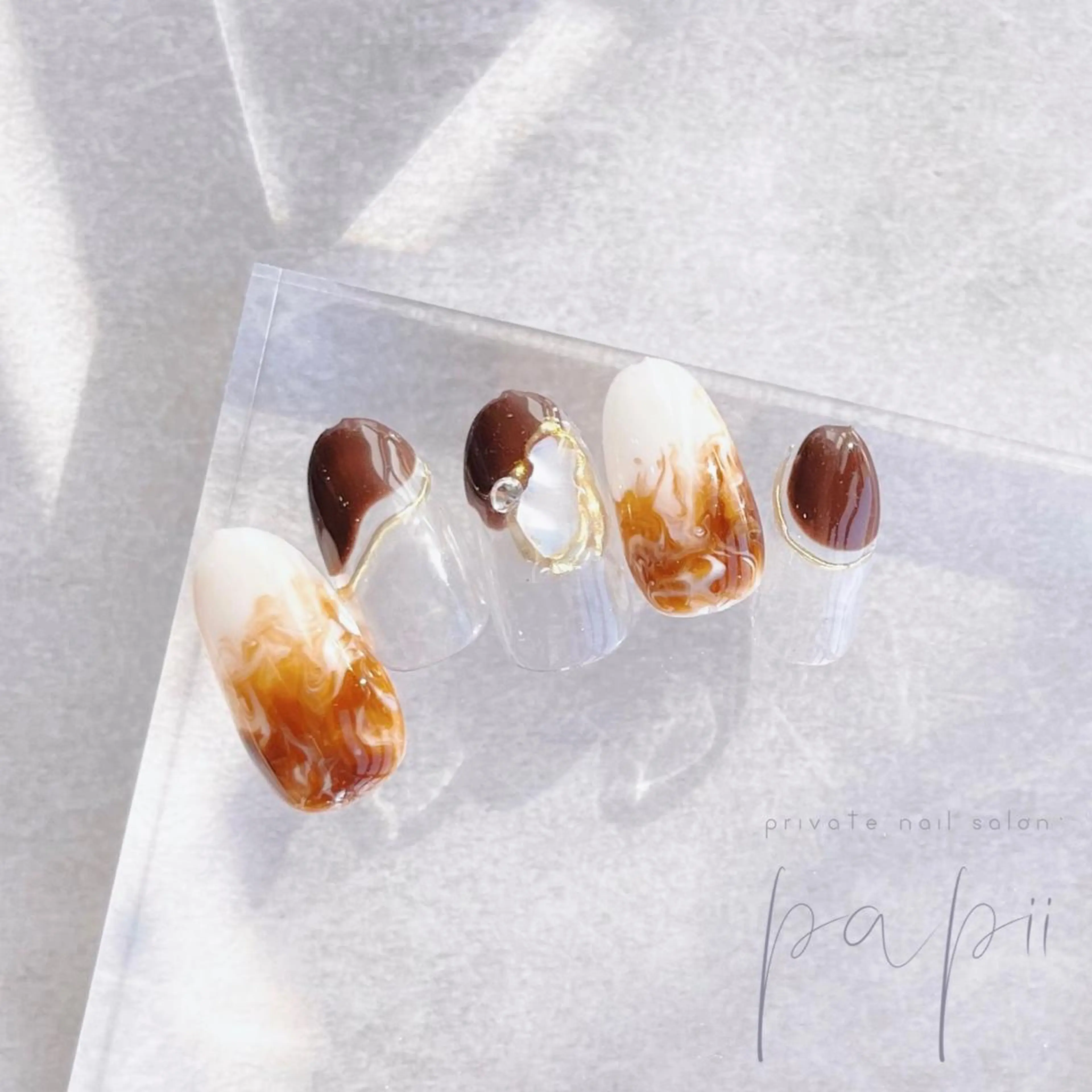 ネイル ハンドネイル private nail salon papii所属・papii☆ kurodaのネイルデザイン