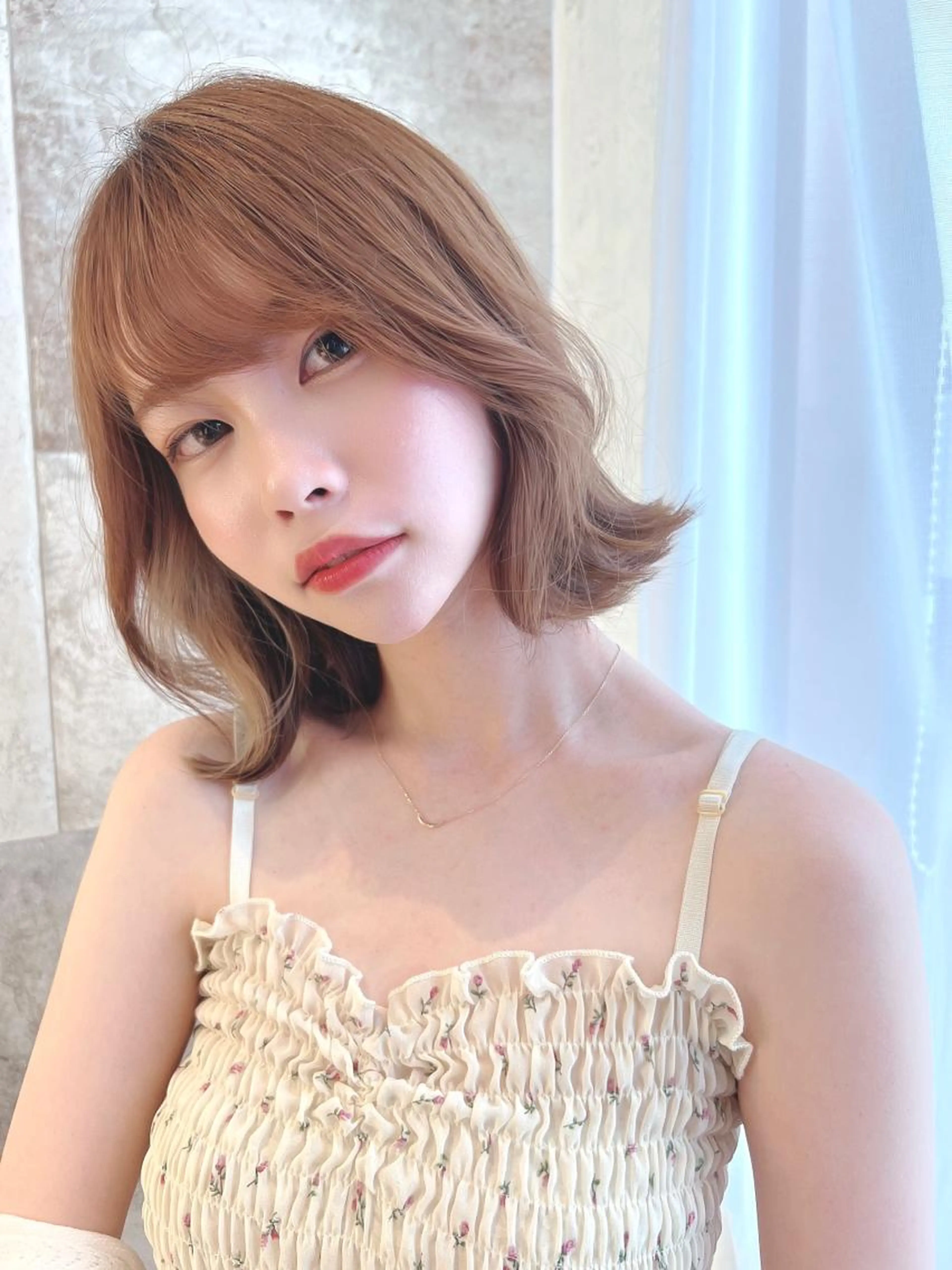 【💓🧸流行りクーポン🧸💓】ブリーチ込みインナーカラー+1step髪質改善トリートメントの写真