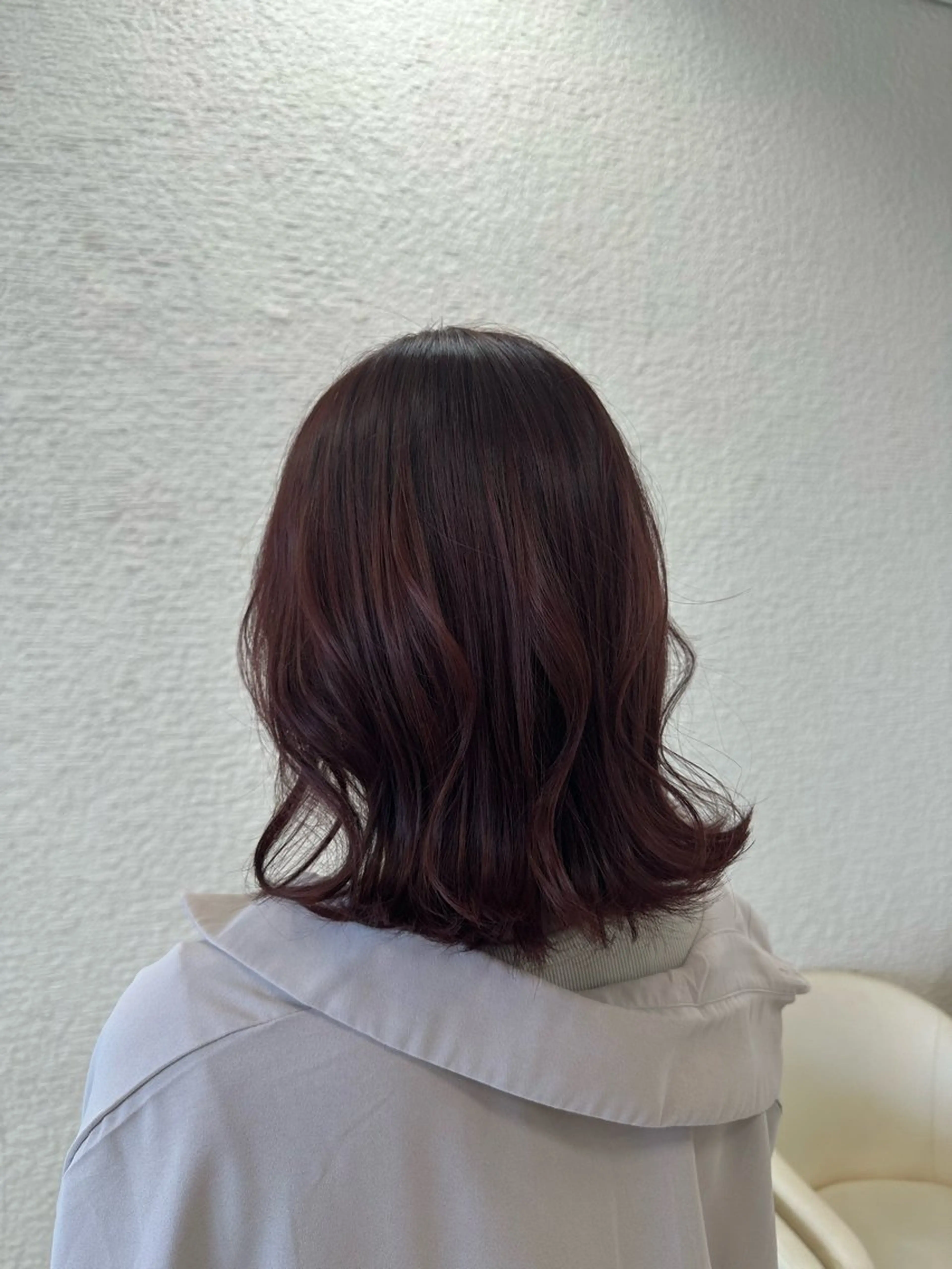 セミロング カラー お悩み改善 艶髪🍄みくのヘアスタイル