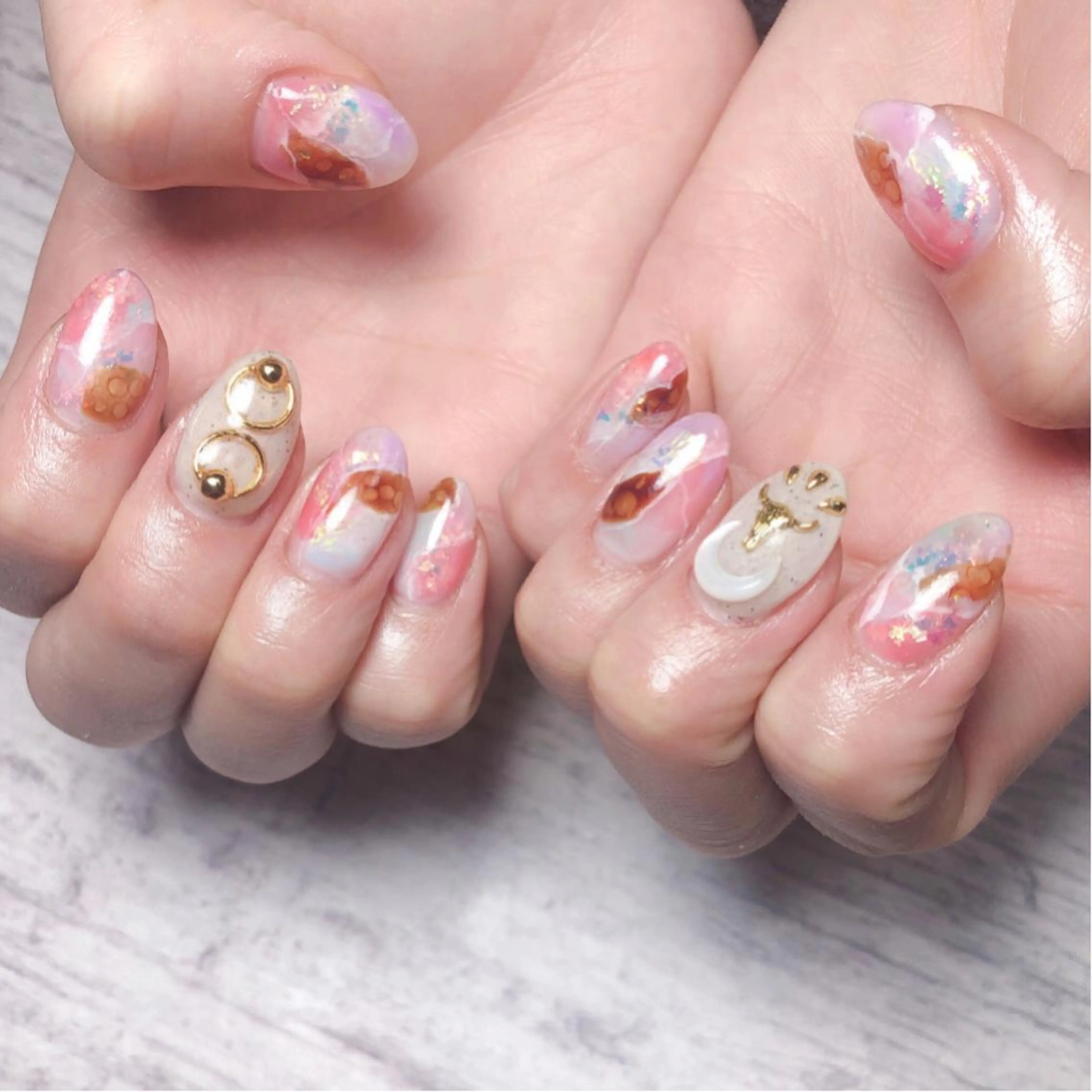 ネイル 個室ネイルサロンDolly  Girl〜ドーリーガール〜所属・DollyGirl KYOKOのネイルデザイン