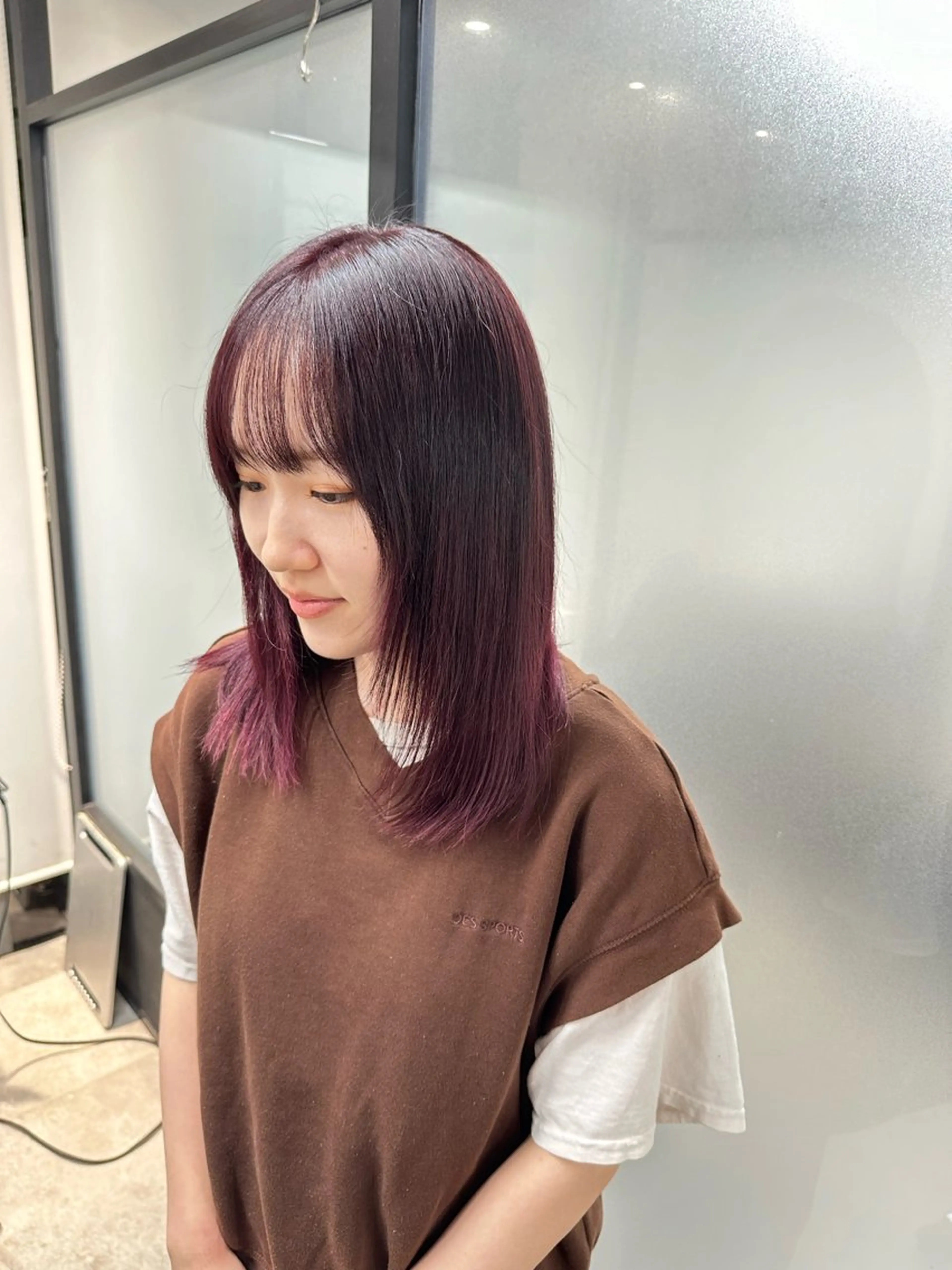 ミディアム SALOWIN 原宿ILSalice所属・ナチュラル特化 低価格/ＪＯのヘアスタイル