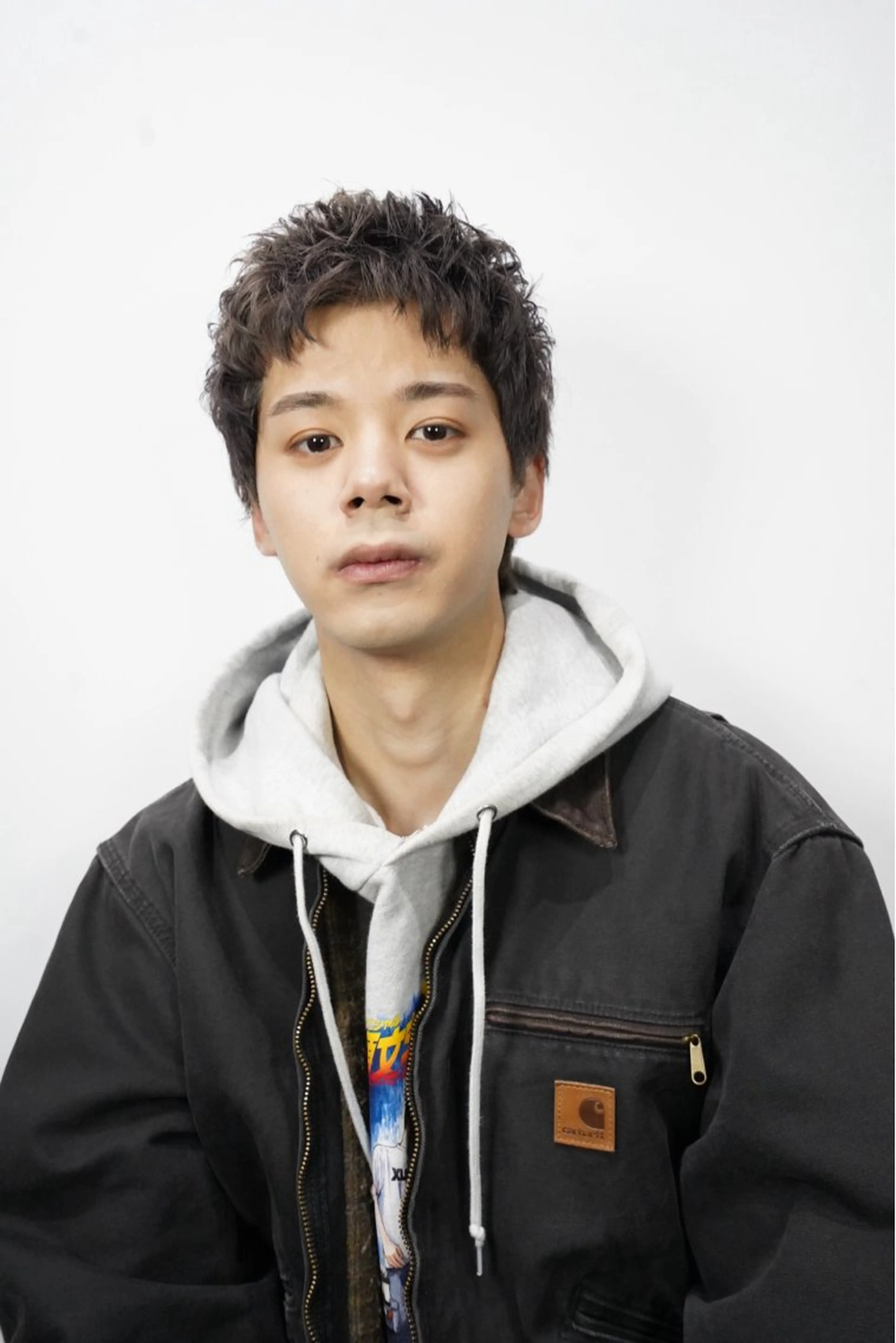 ショート パーマ メンズ メンズパーマ くせ毛 スパイキーショート メンズ特化/鈴木美璃のヘアスタイル