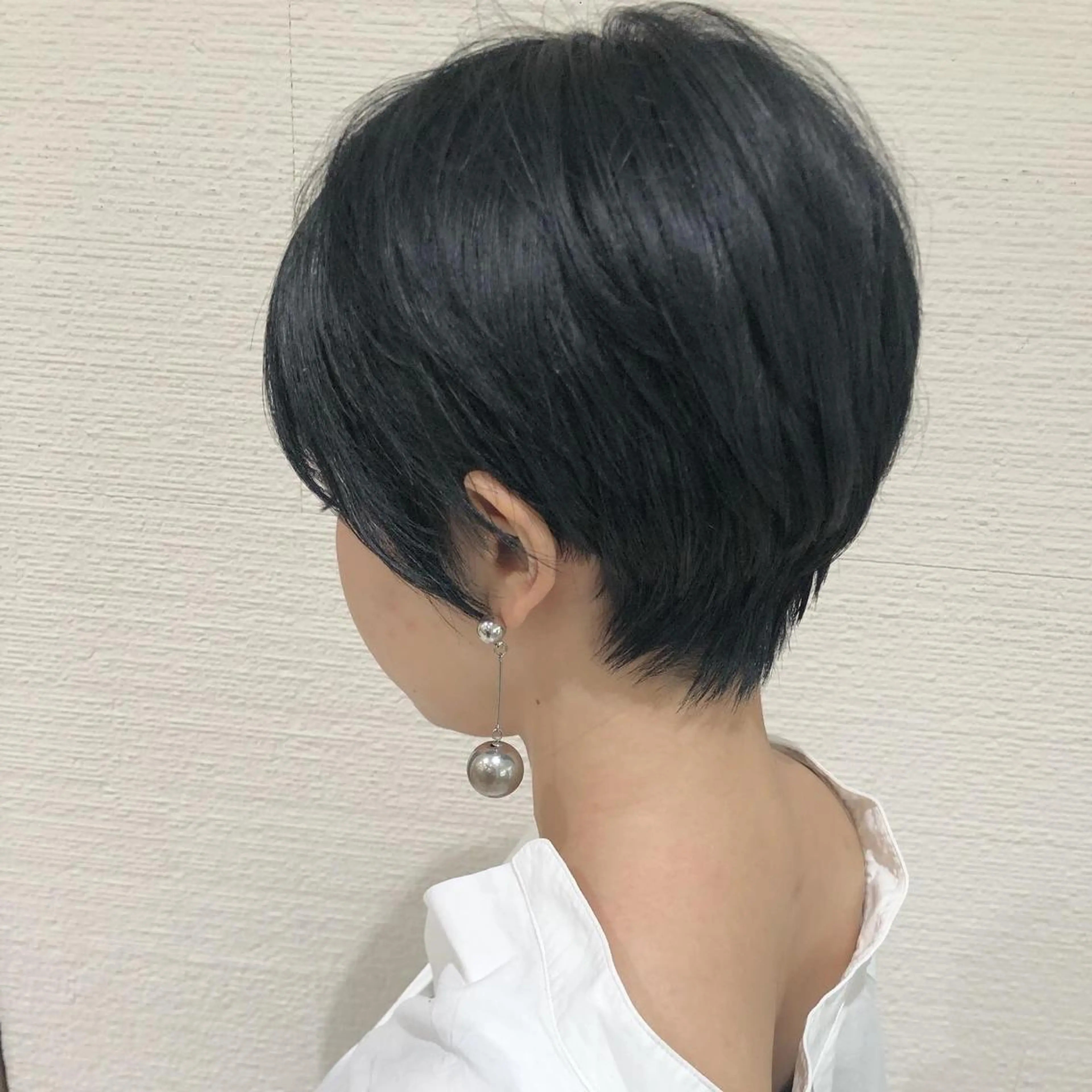 ショート ショート/ボブ/ 白髪ぼかし/しんやのヘアスタイル